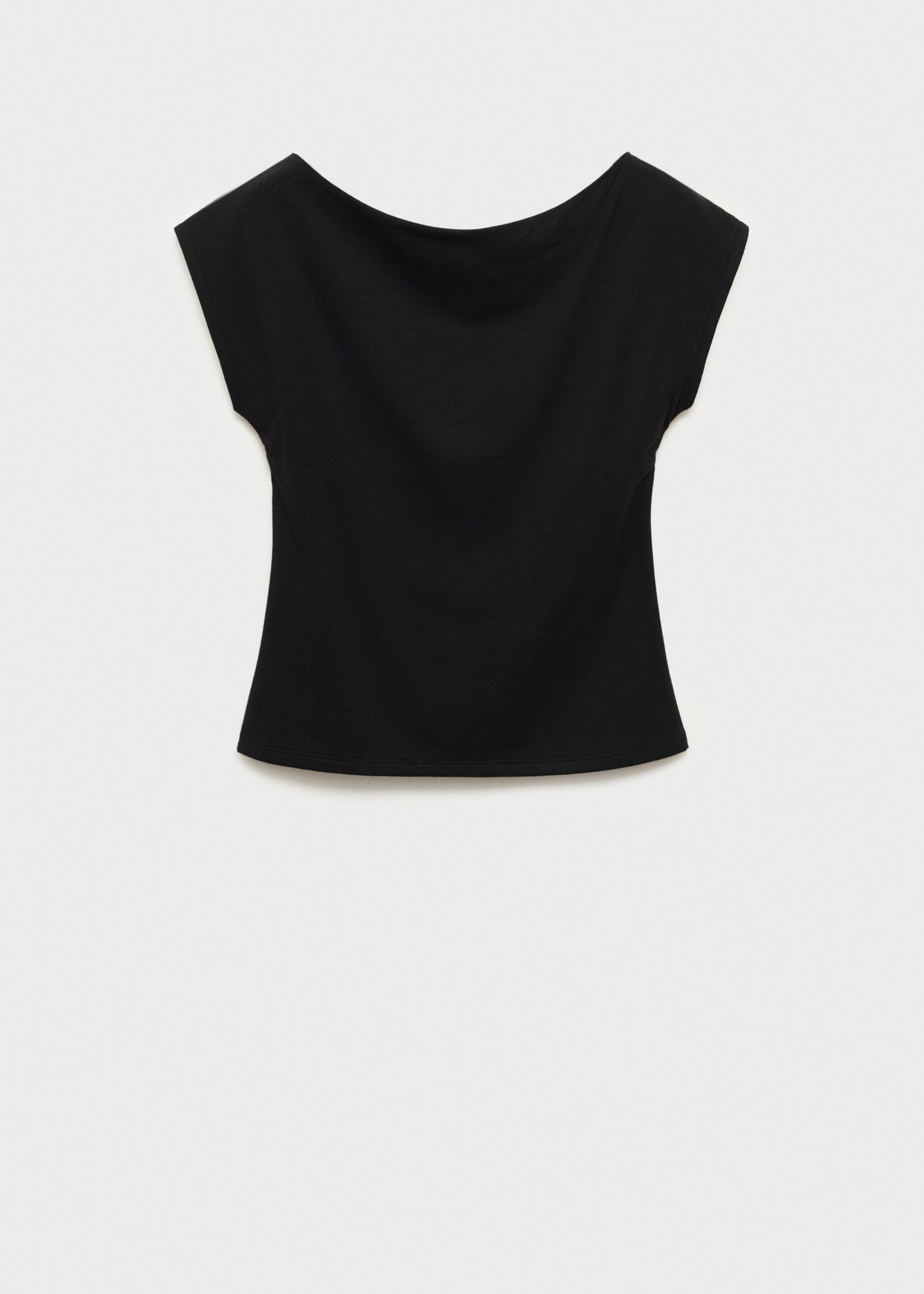 T-shirt with open back - Article without model