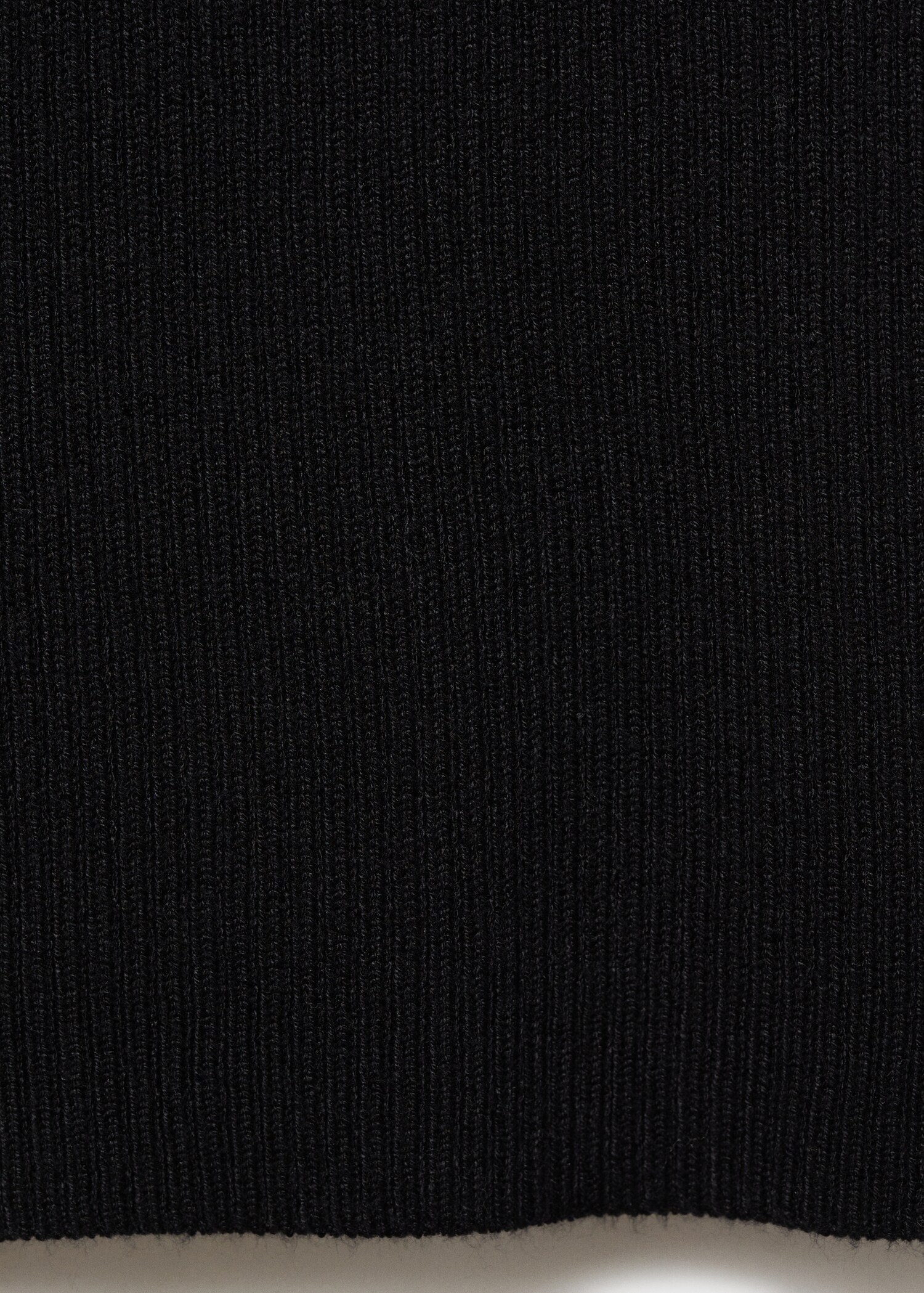 Polo-neck knitted top - Details of the article 0