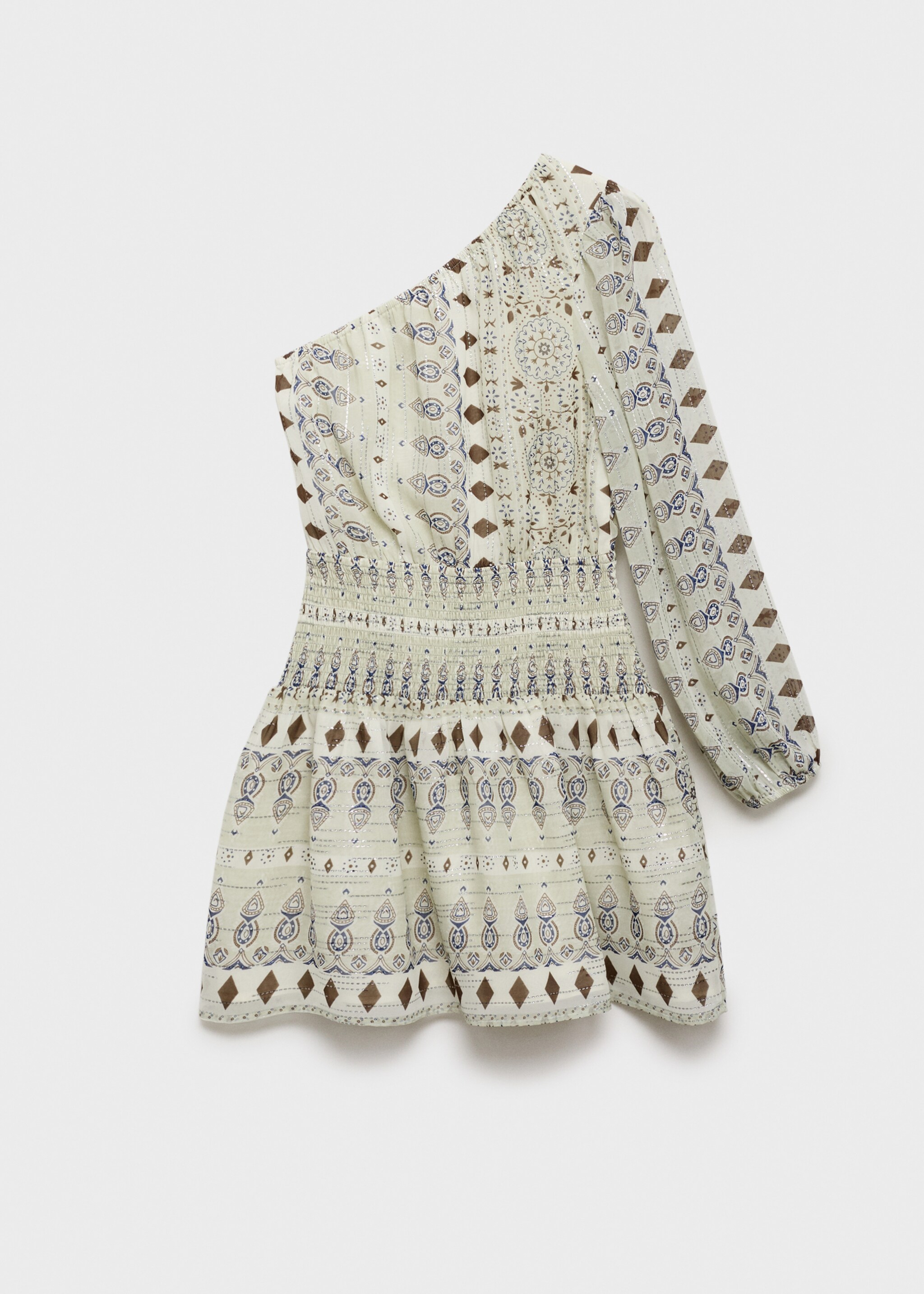 Robe courte asymétrique - Article sans modèle