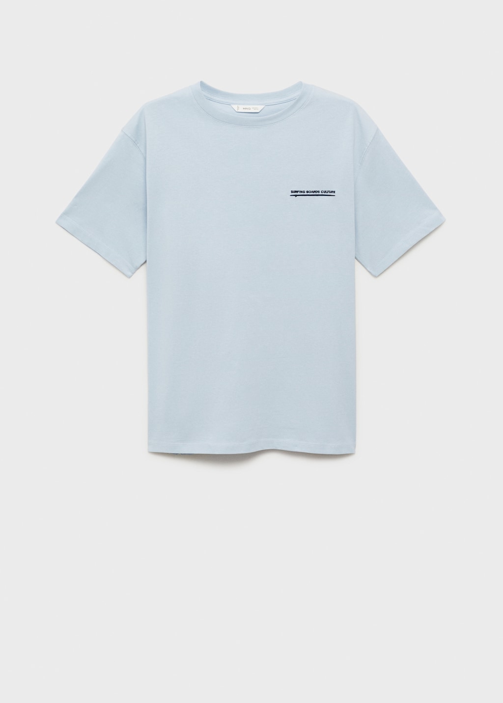 Printed cotton-blend T-shirt - Teen | MANGO Georgia