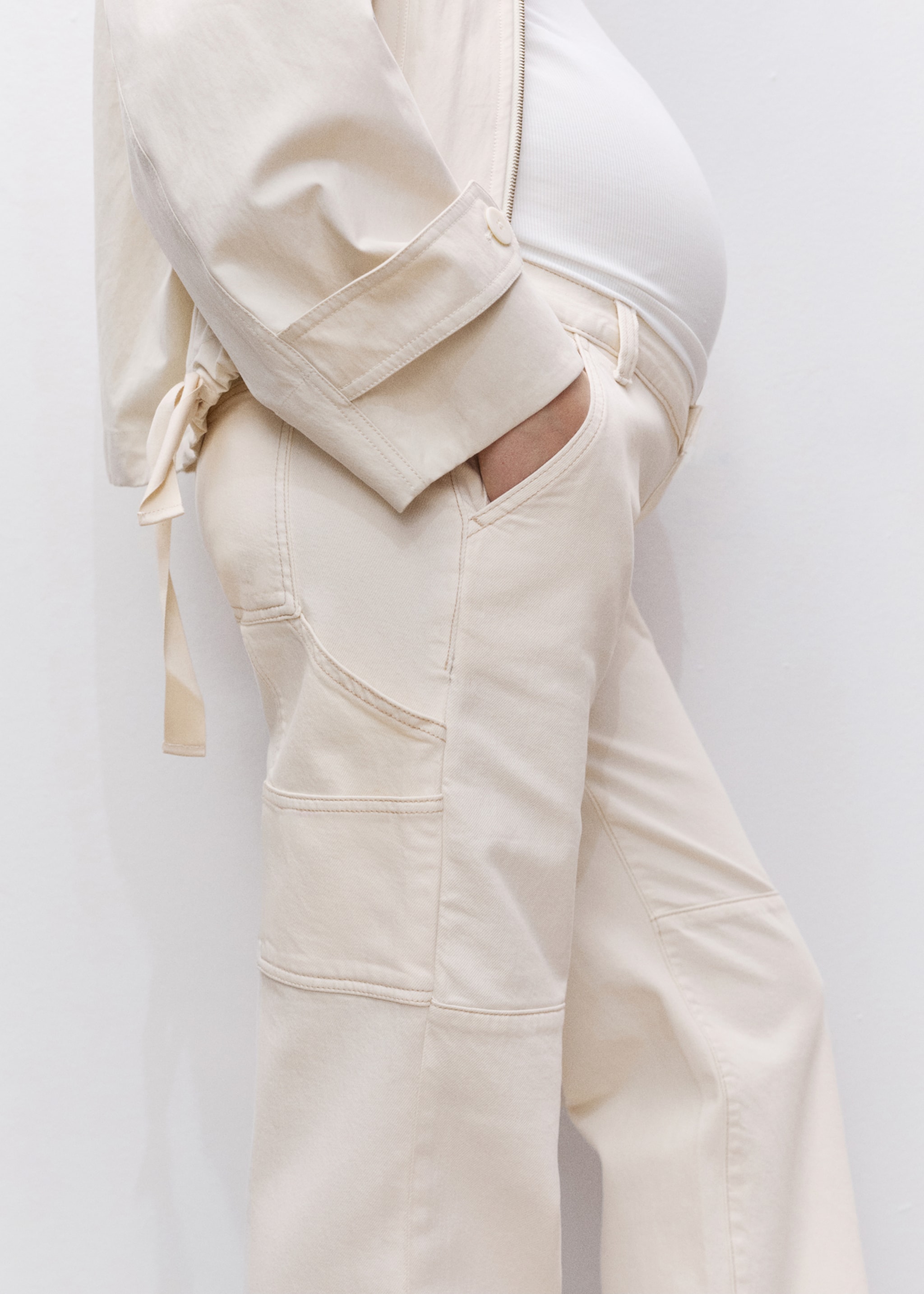 Maternity wideleg jeans - Details of the article 6