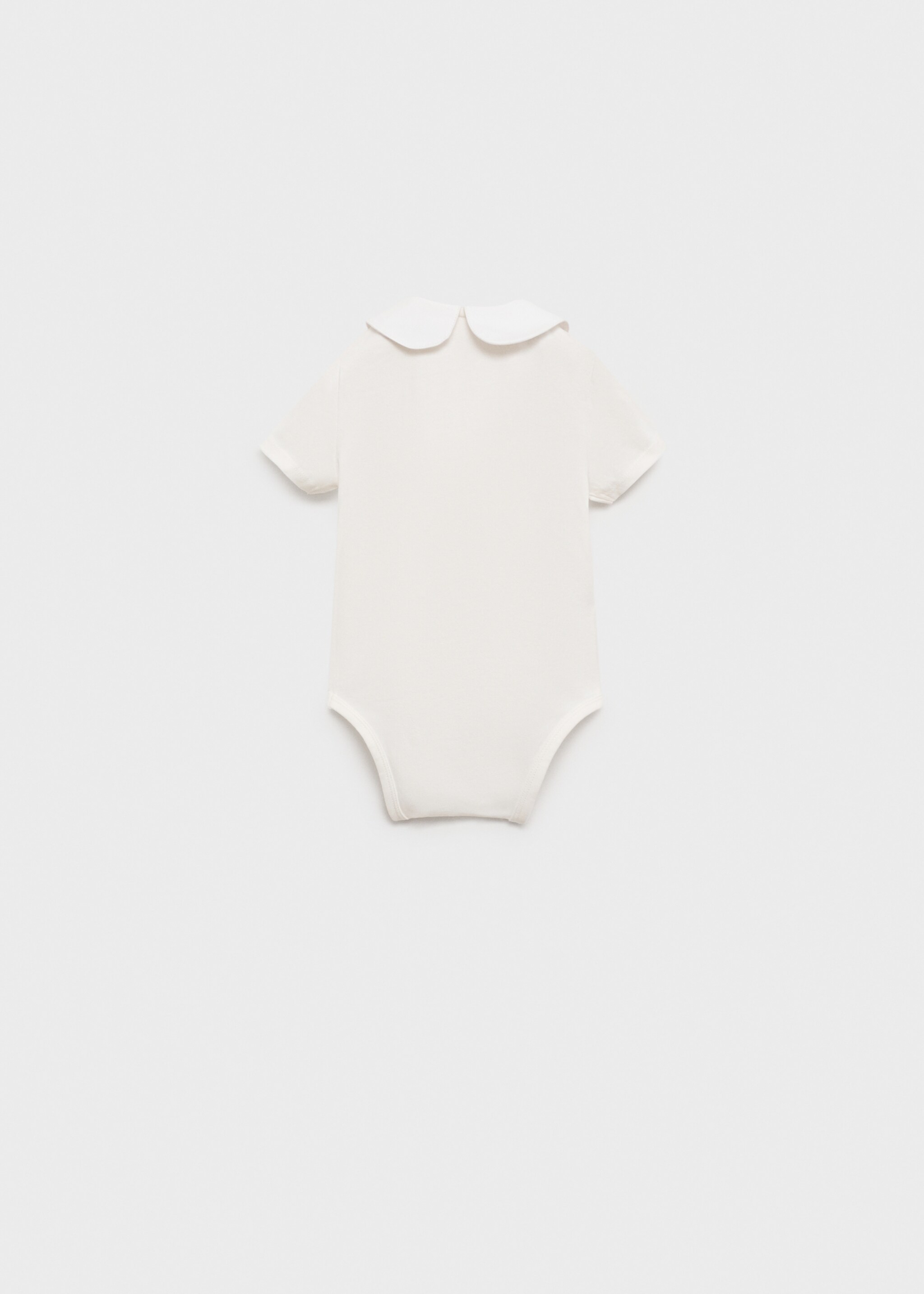 Body algodón cuello bebé - Reverso del artículo