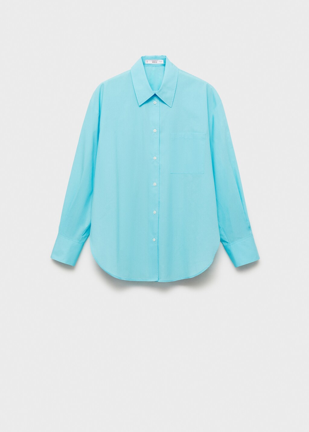 Oversize poplin shirt - Women | MANGO Canada
