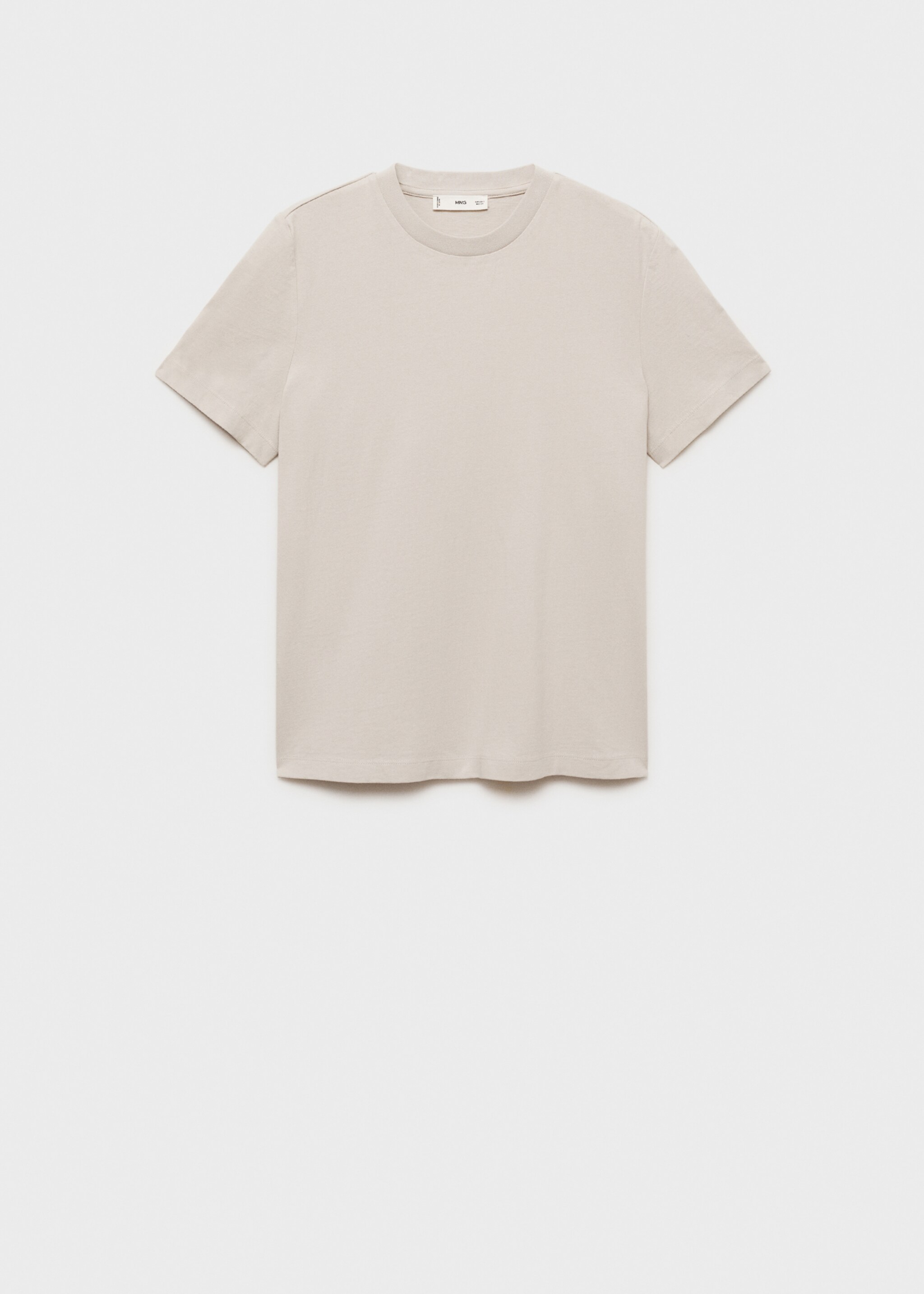 Short-sleeved cotton t-shirt - Article without model