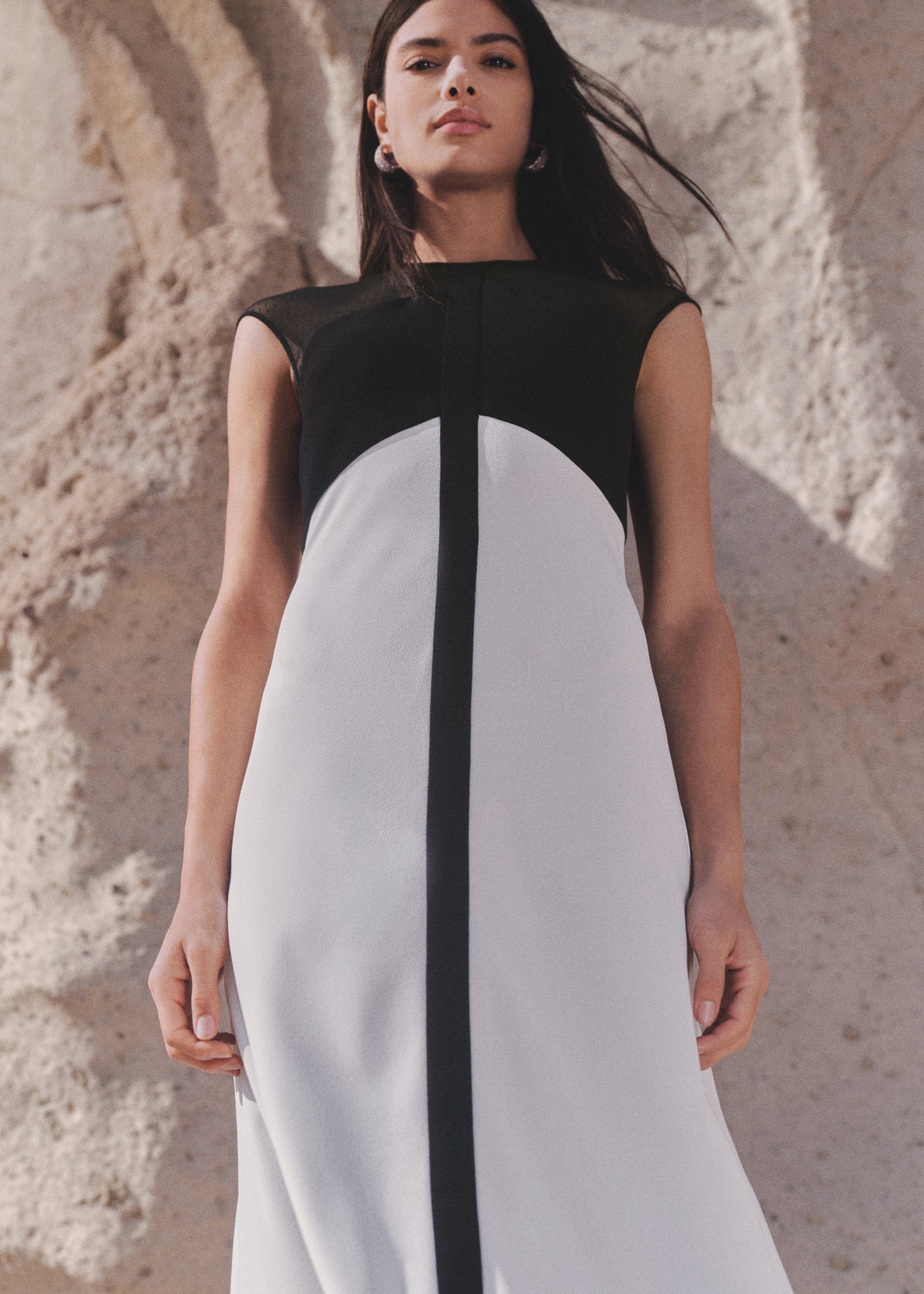 Vestido bicolor paneles - Detalle del artículo 6