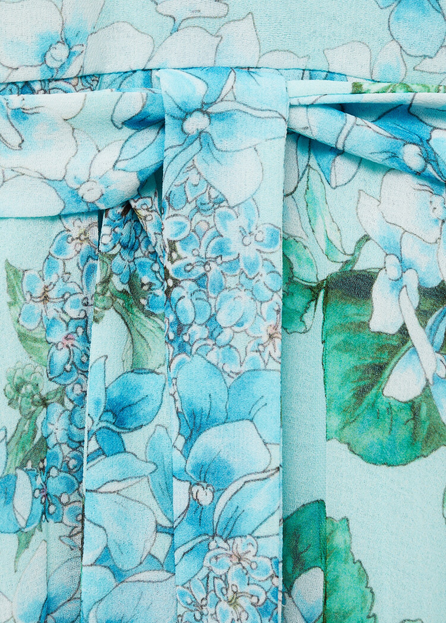 Robe plissée imprimé fleuri - Détail de l'article 8