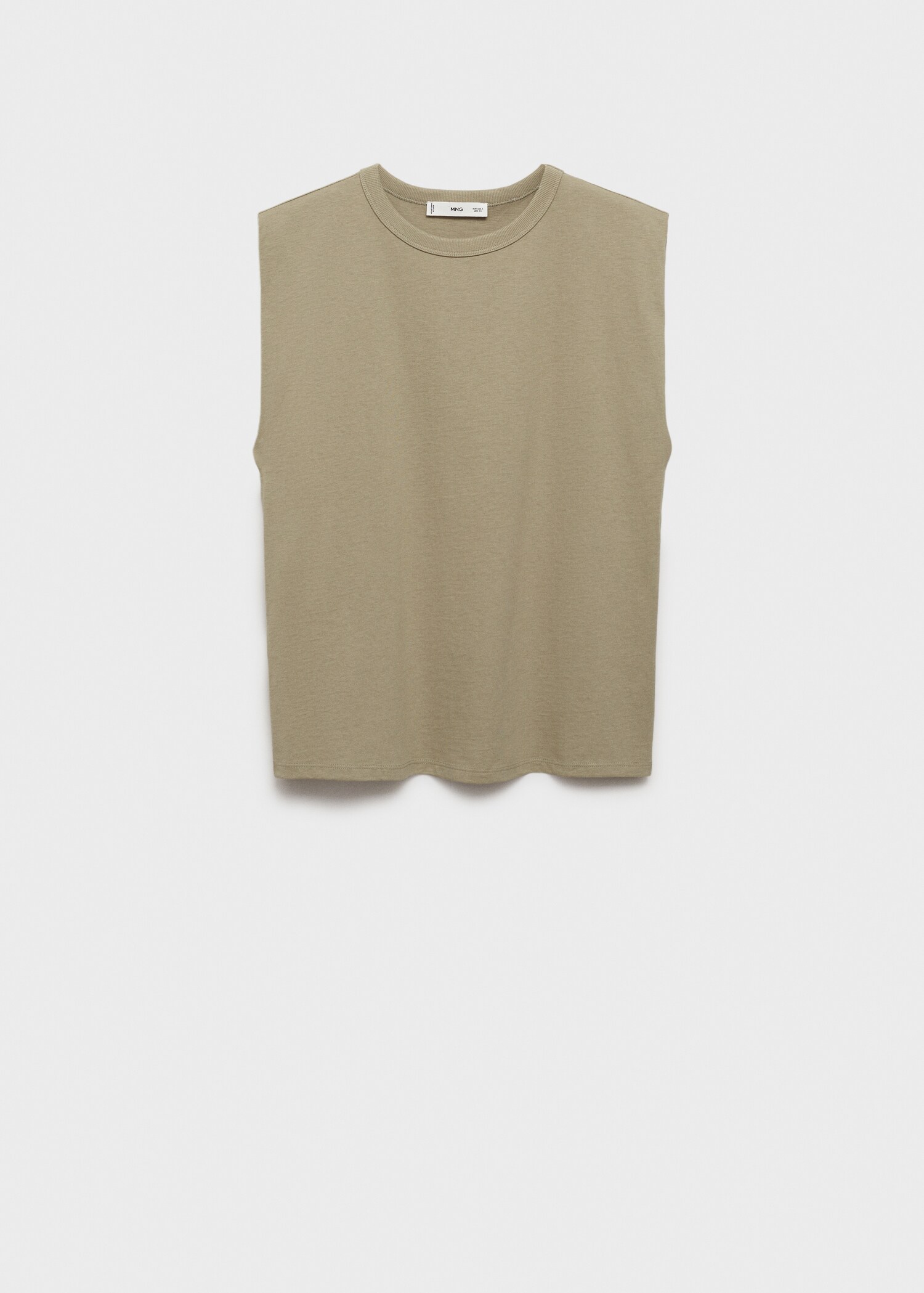 Short-sleeved cotton t-shirt - Article without model