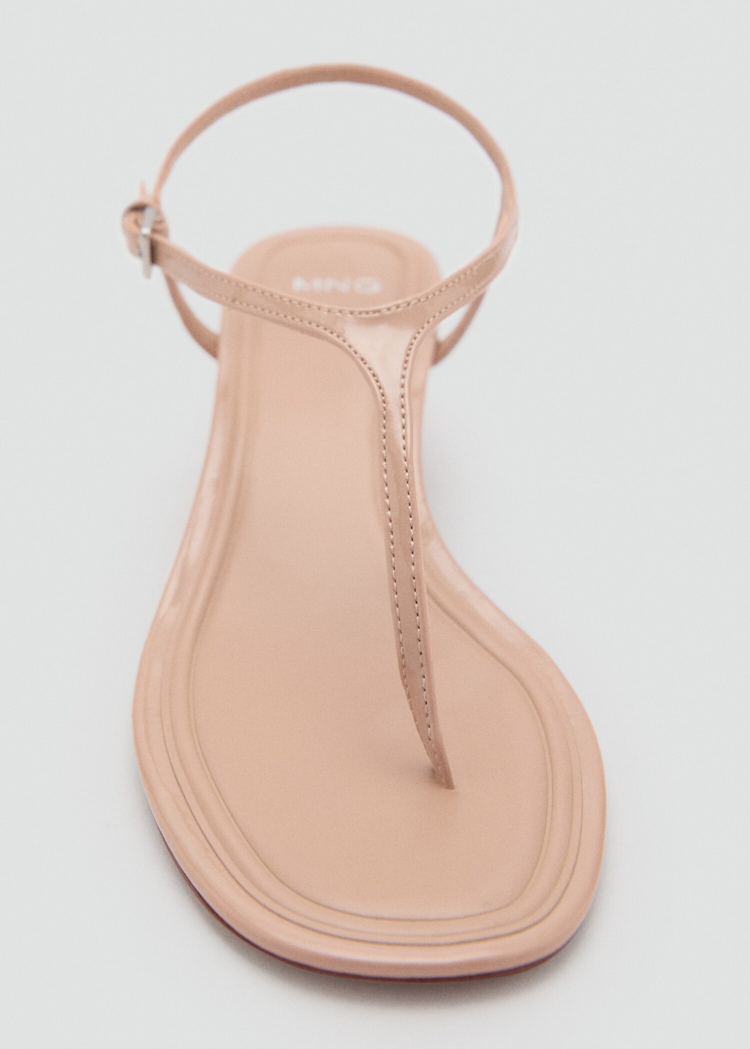 Kitten-heel sandals with strap - Details of the article 2