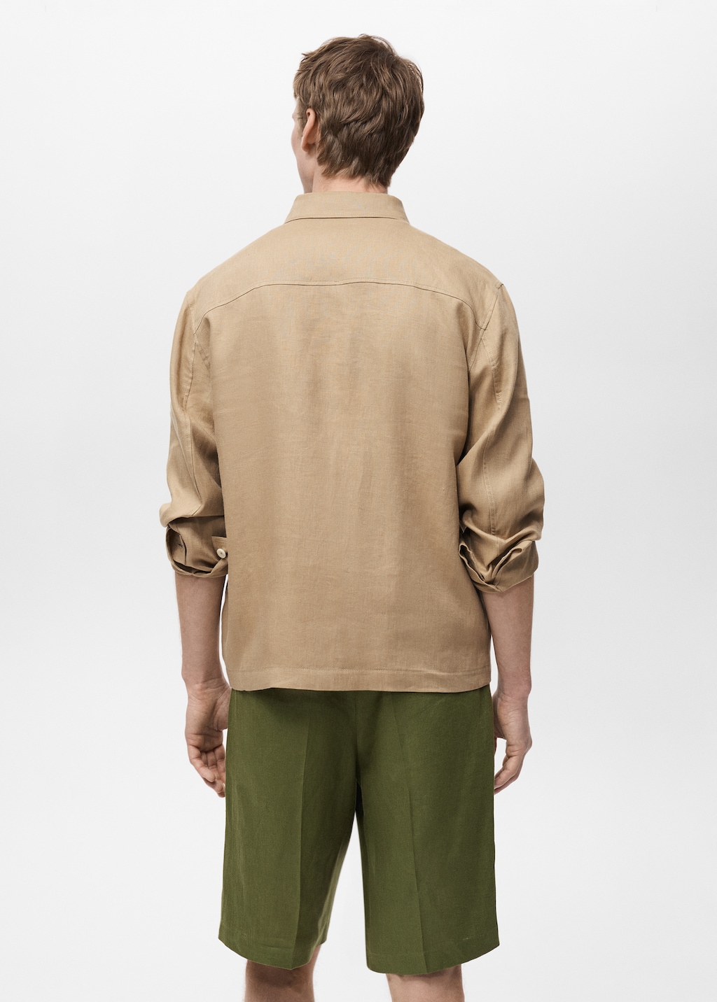 100% linen jacket with pockets