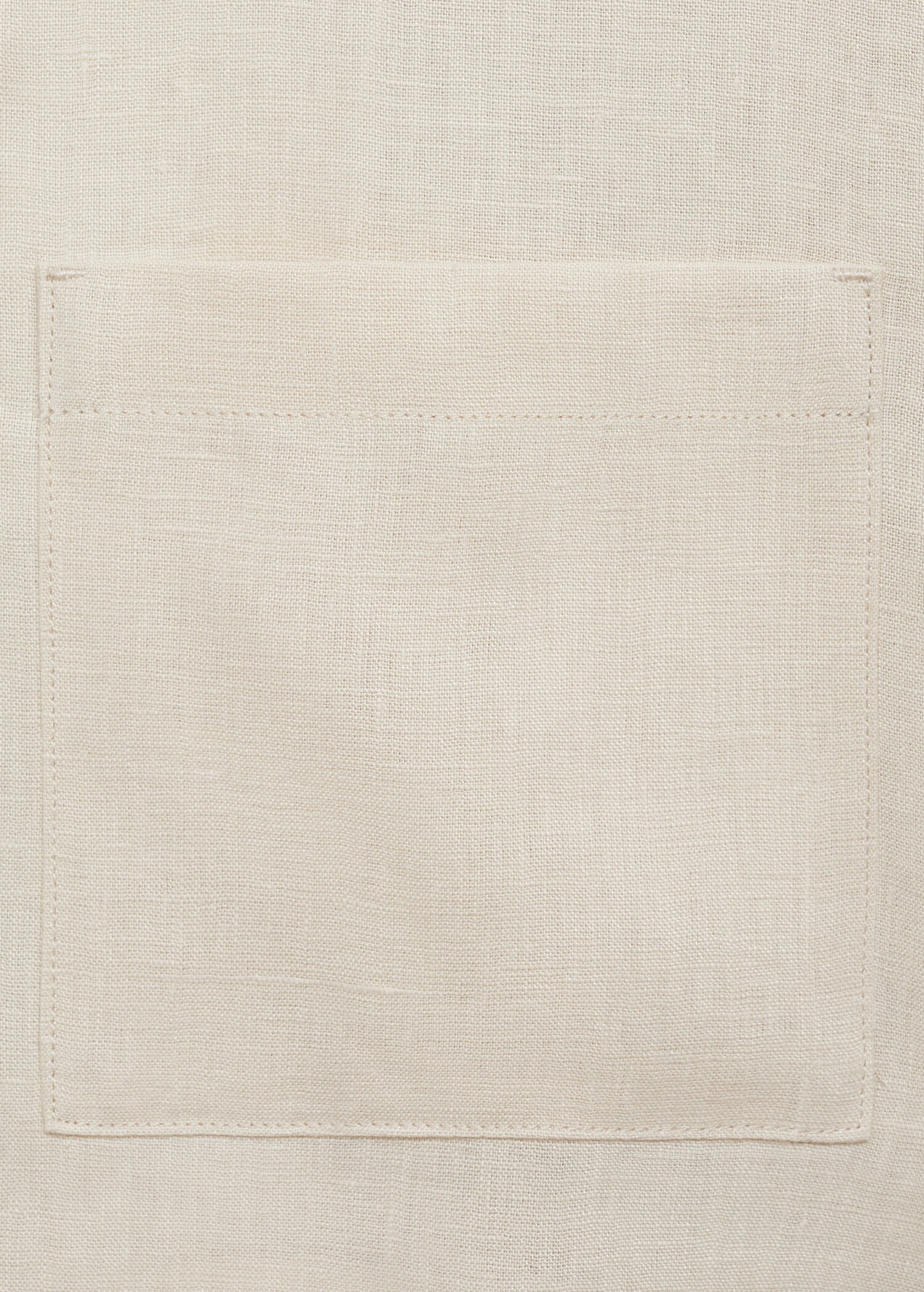 100% linen jacket with zip - Details of the article 0