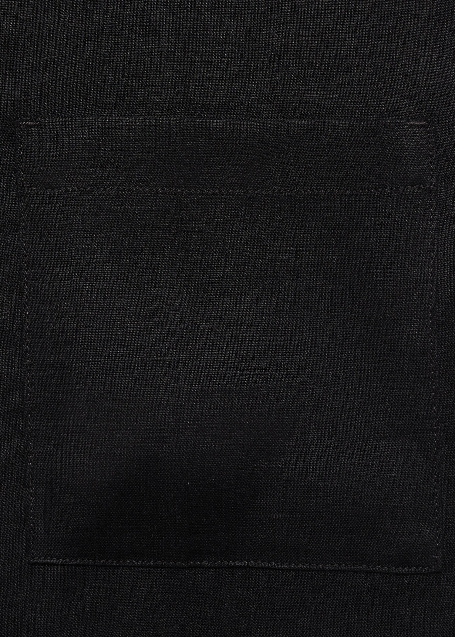 100% linen jacket with zip - Details of the article 0