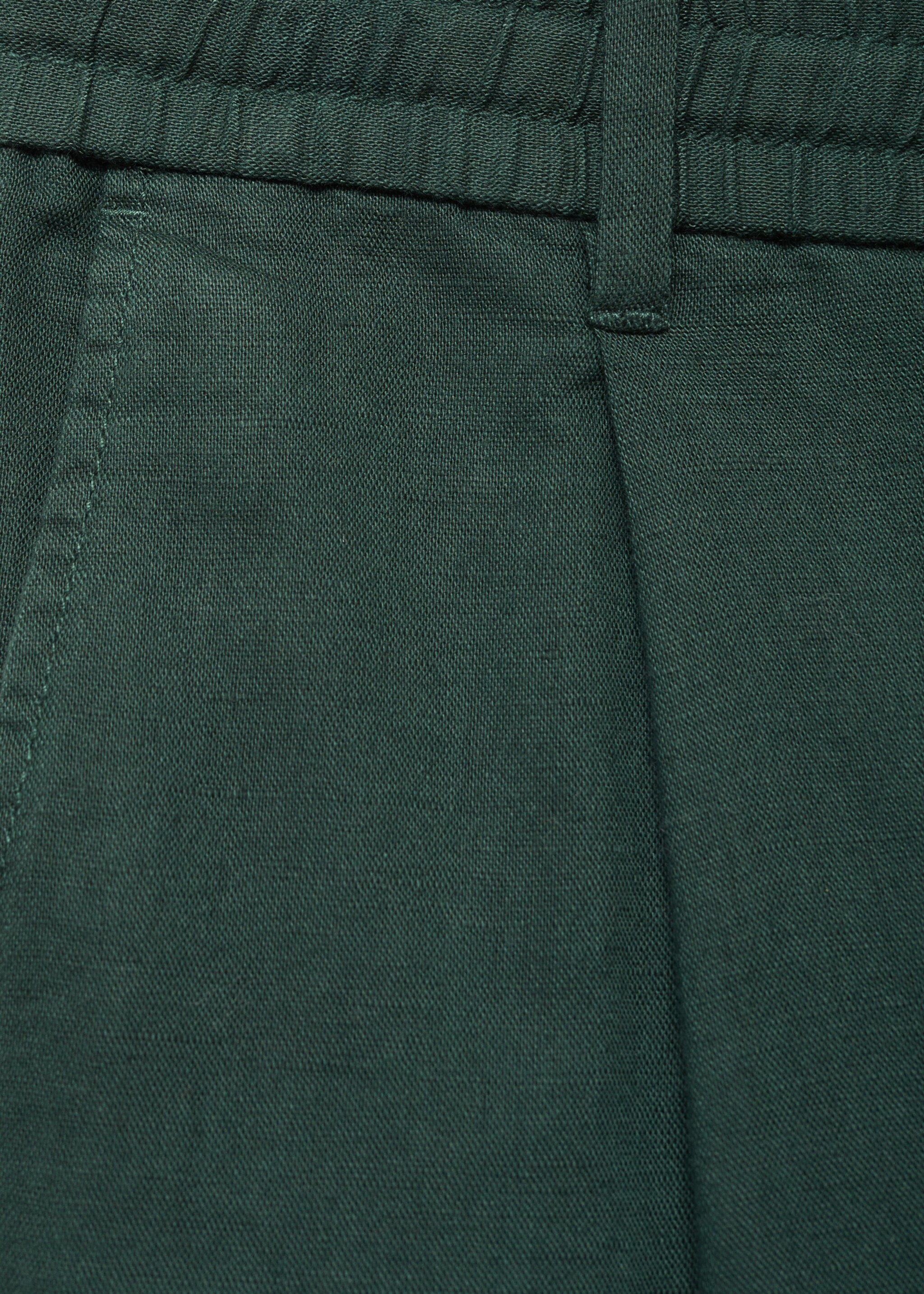 Slim-fit pants with drawstring - Details of the article 0