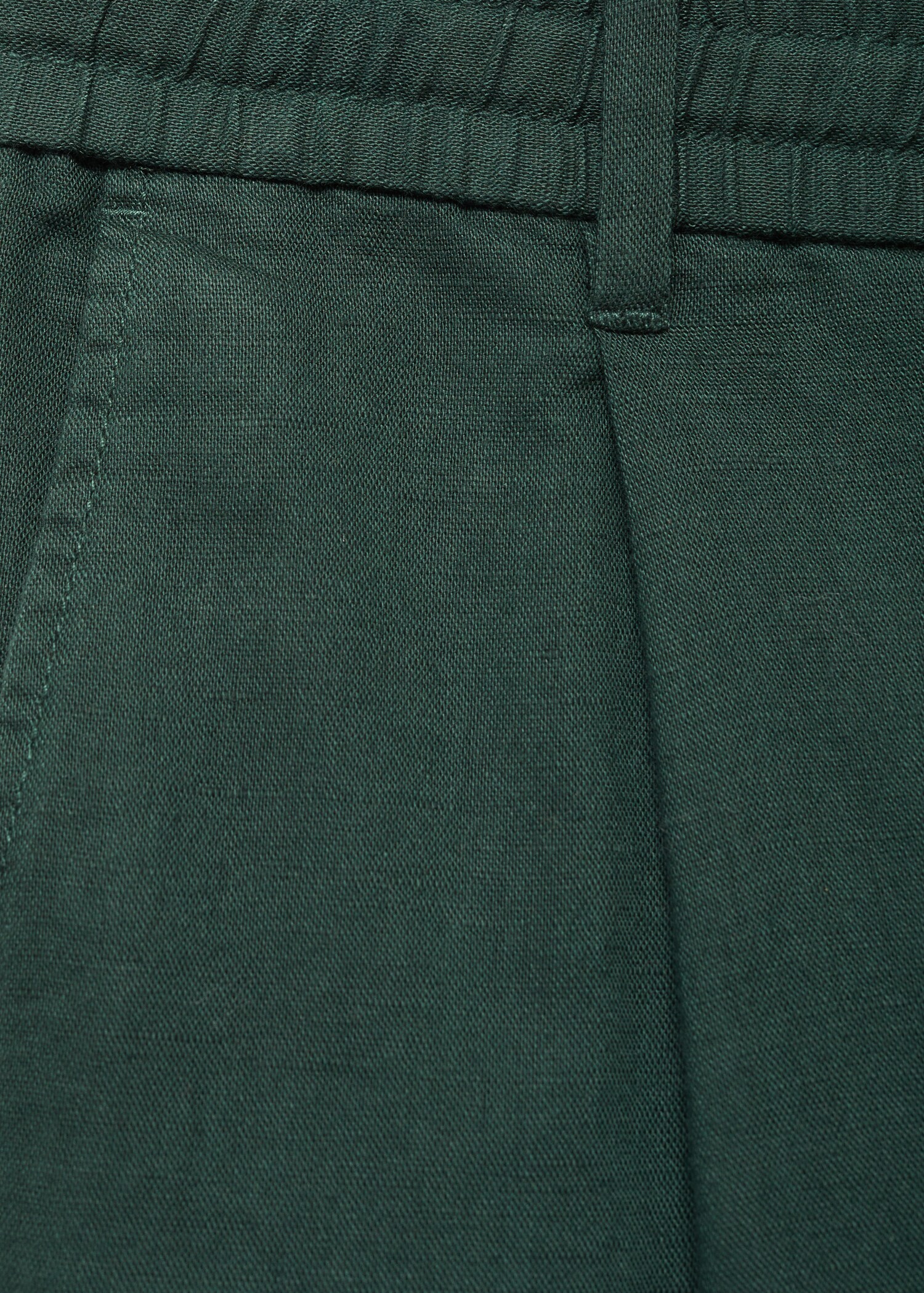 Slim-fit trousers with drawstring - Details of the article 0