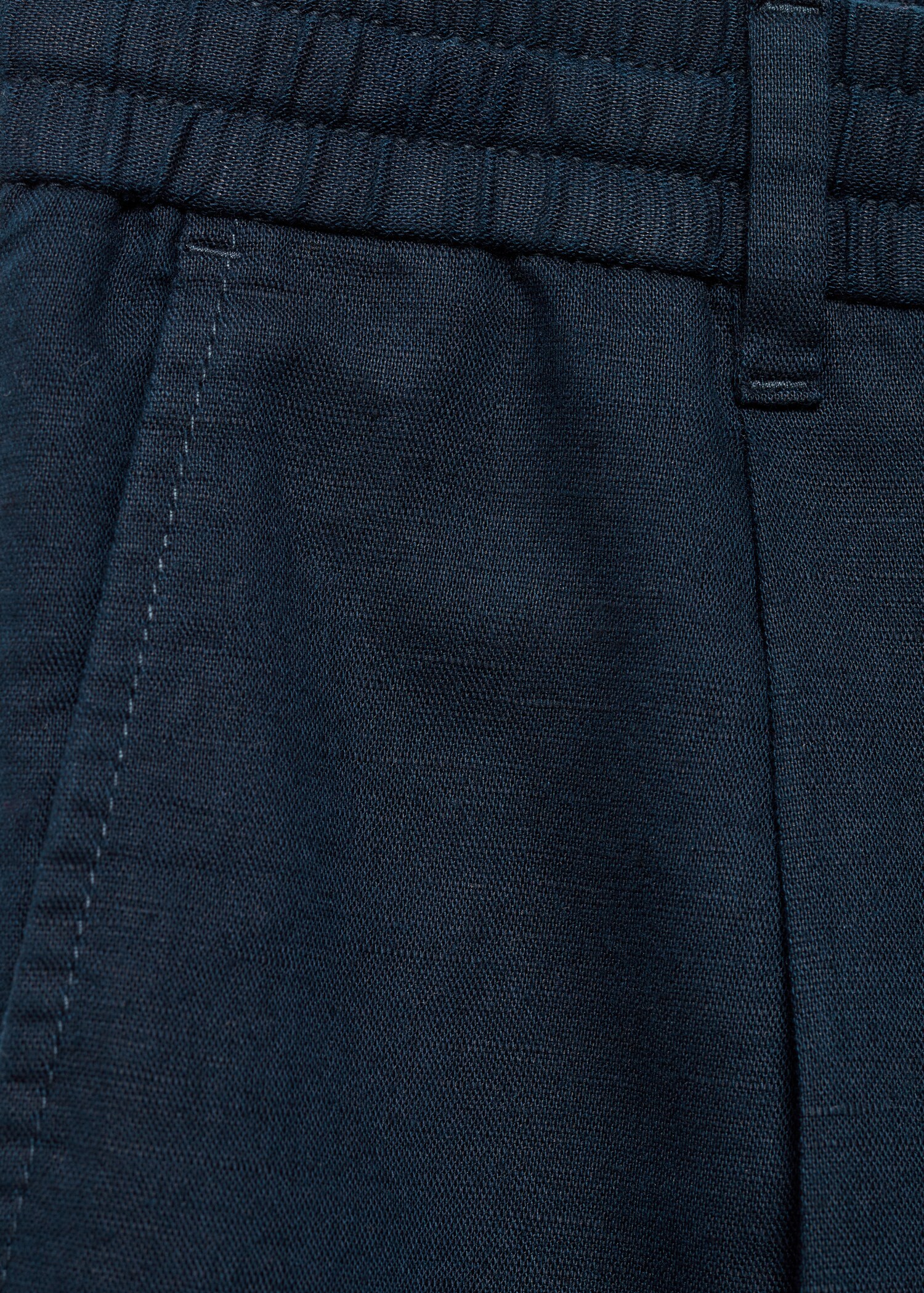 Slim-fit trousers with drawstring - Details of the article 8