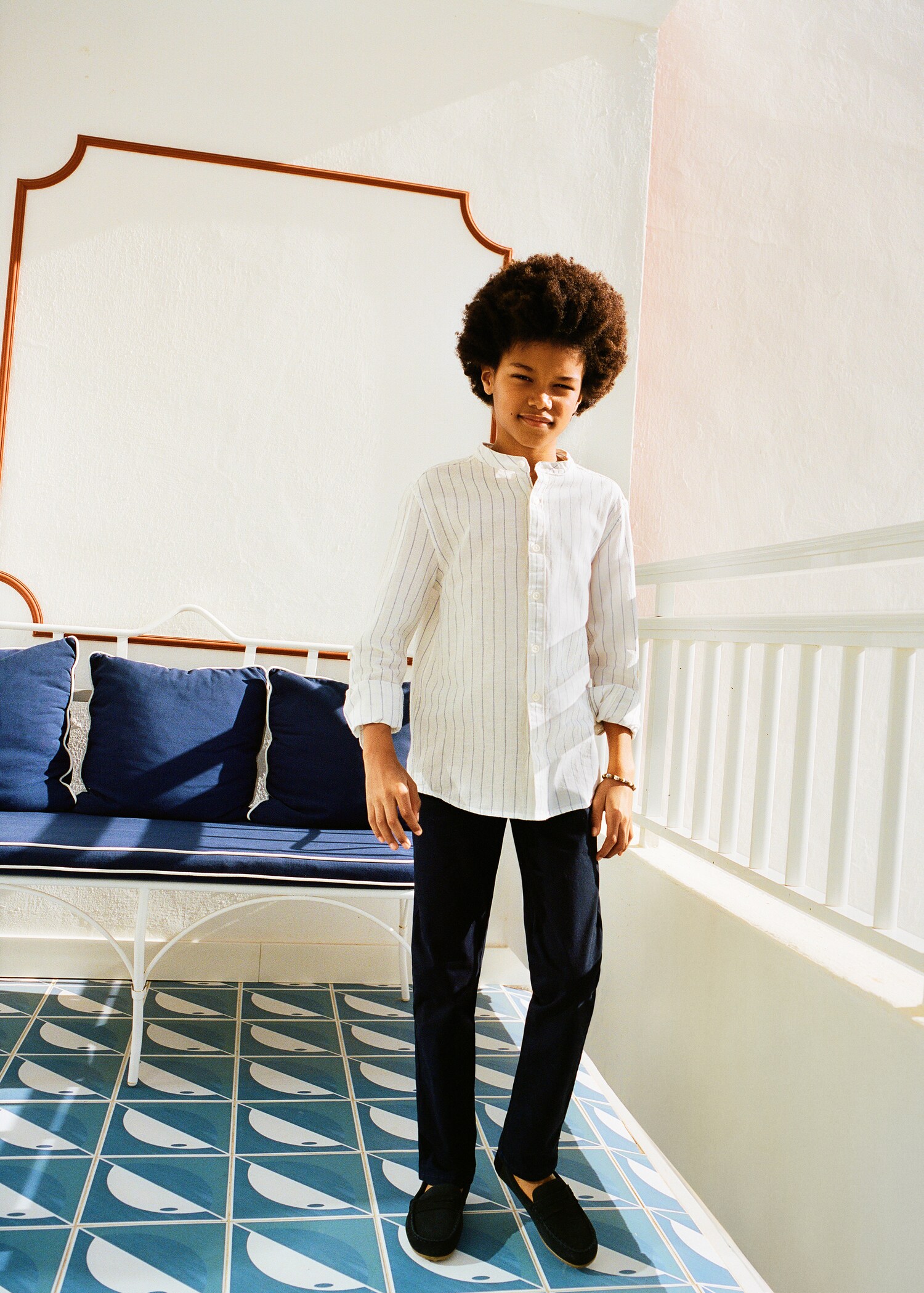 Linen suit trousers - Details of the article 5