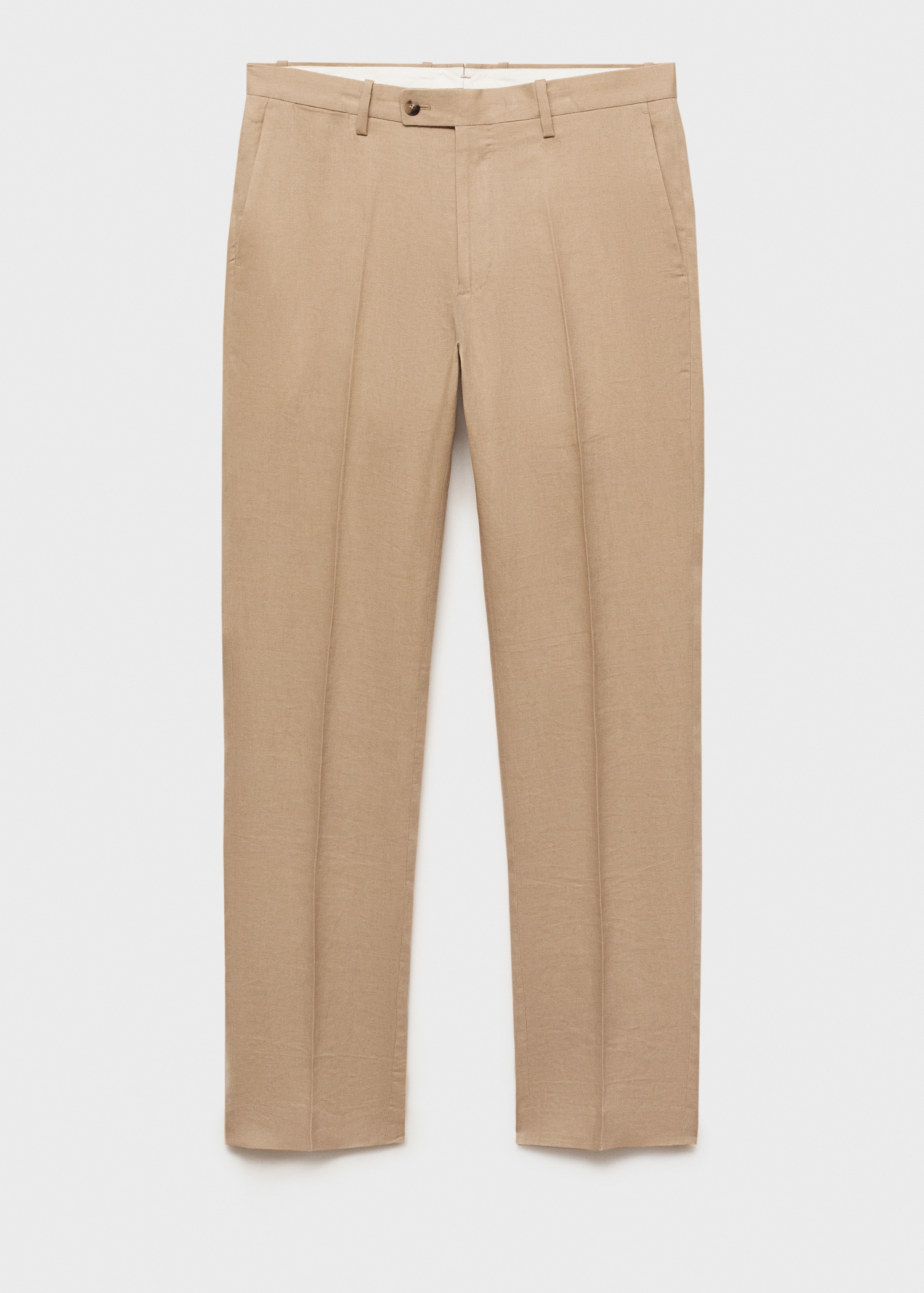 Amalfi 100% linen slim-fit suit trousers Men MANGO India