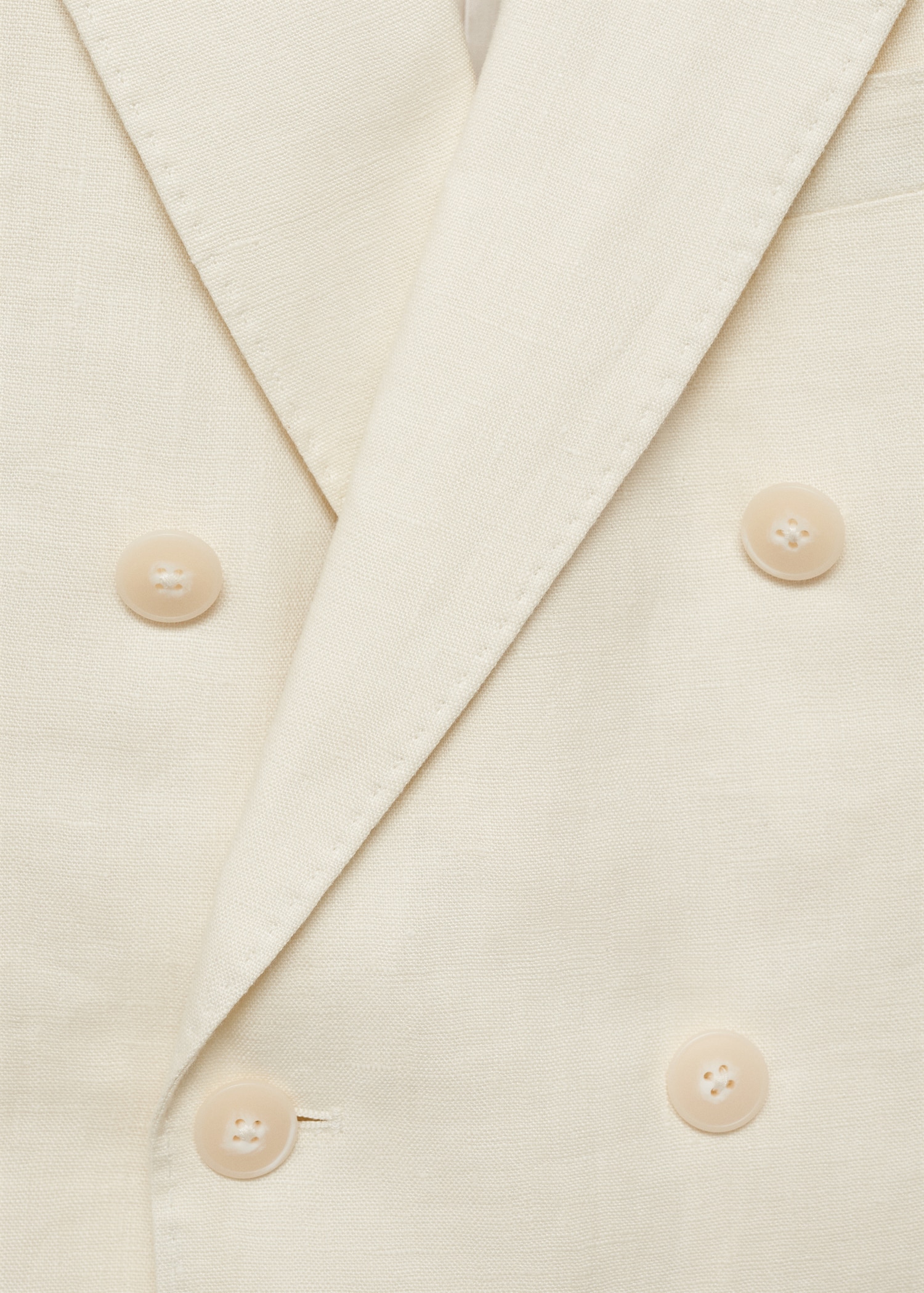 Amalfi double-breasted slim-fit colbert 100% linnen - Detail van het artikel 8