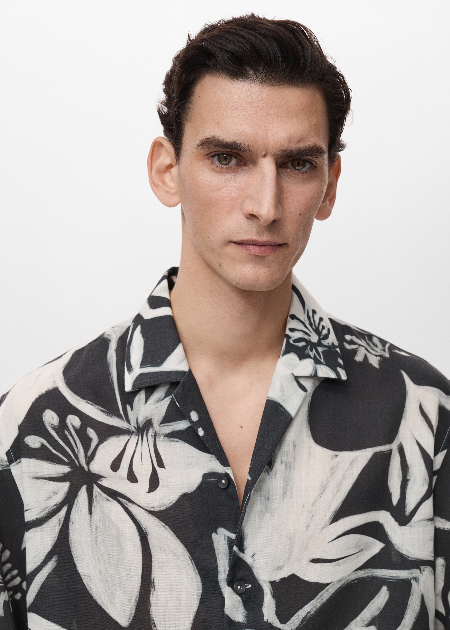 Floral print shirt - Details of the article 1