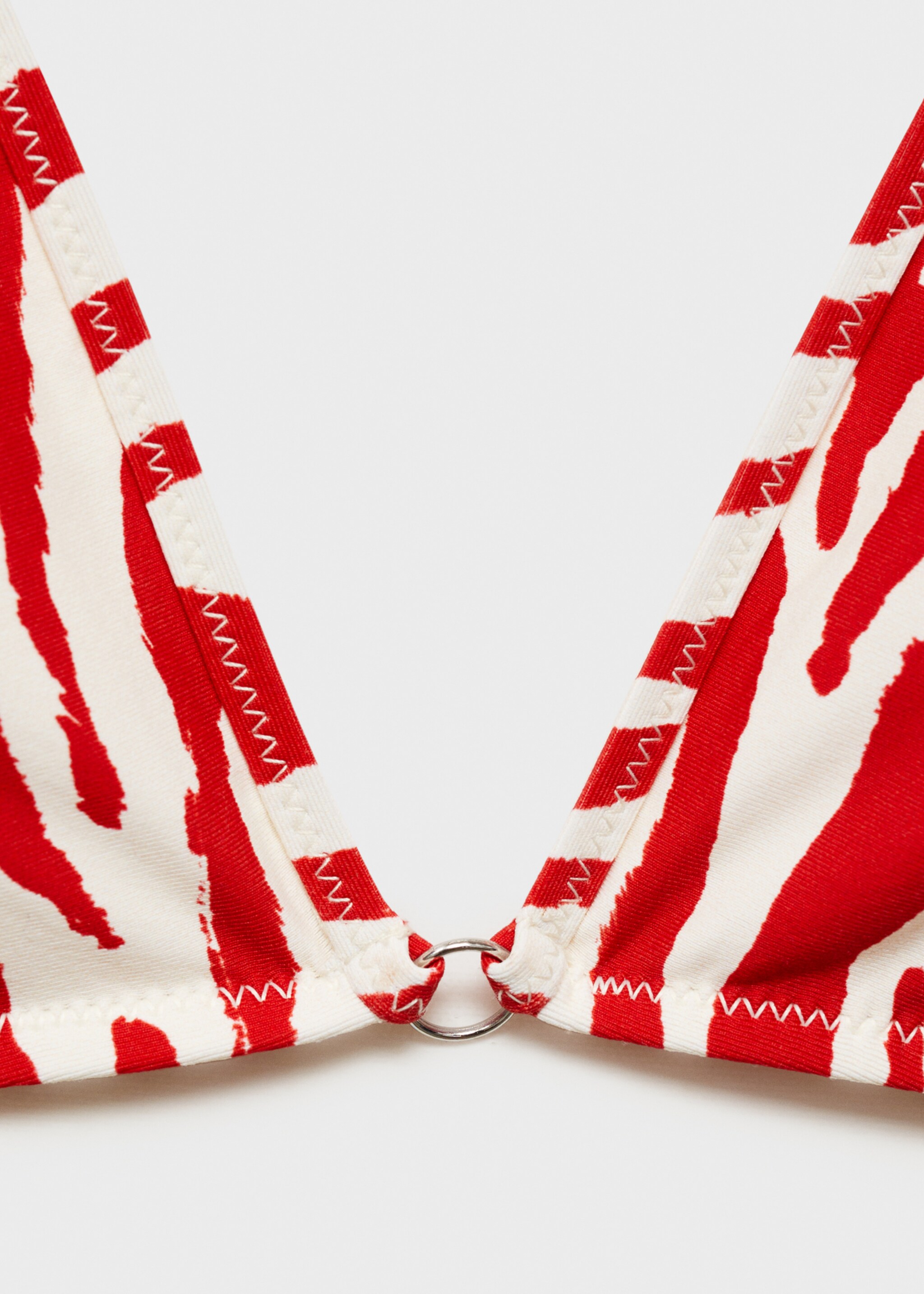 Bikini-Top Dreieck Zebra - Detail des Artikels 0