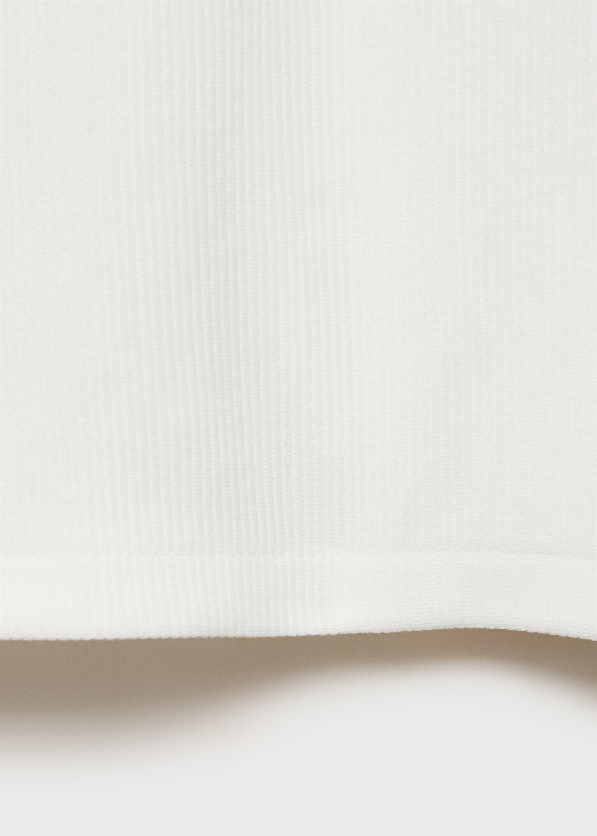 Geribd katoenen poloshirt - Detail van het artikel 0