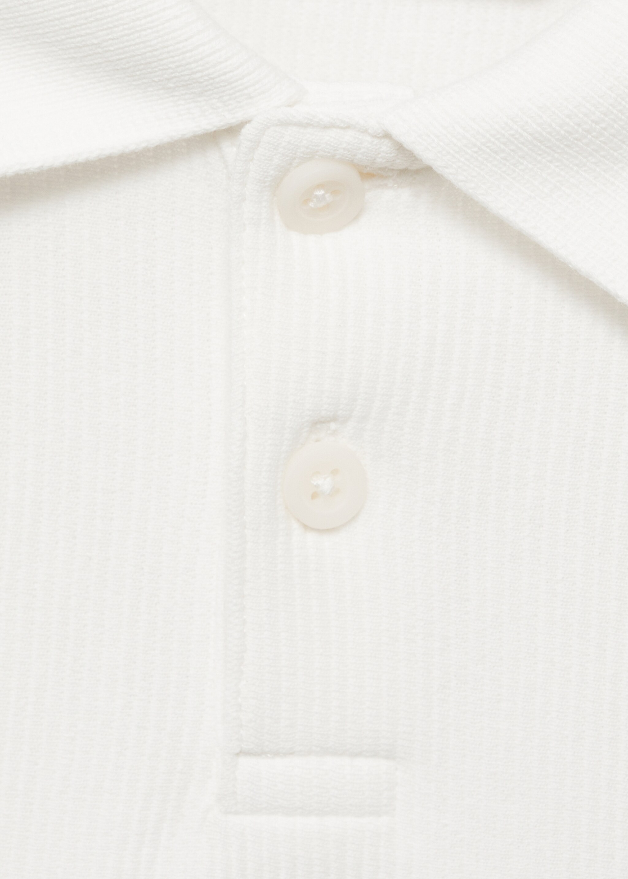 Geribd katoenen poloshirt - Detail van het artikel 8