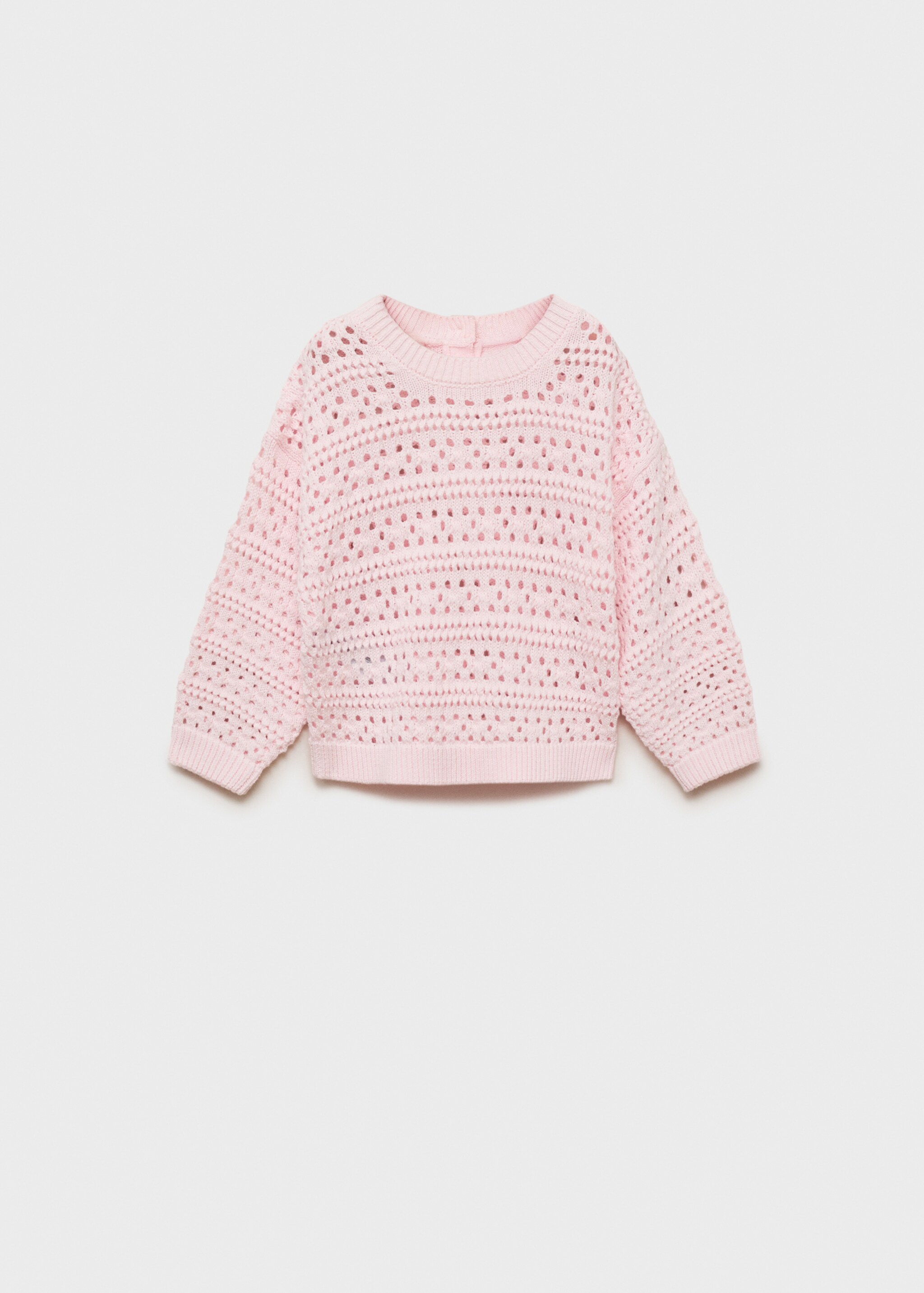 Openwork cotton sweater - Article without model