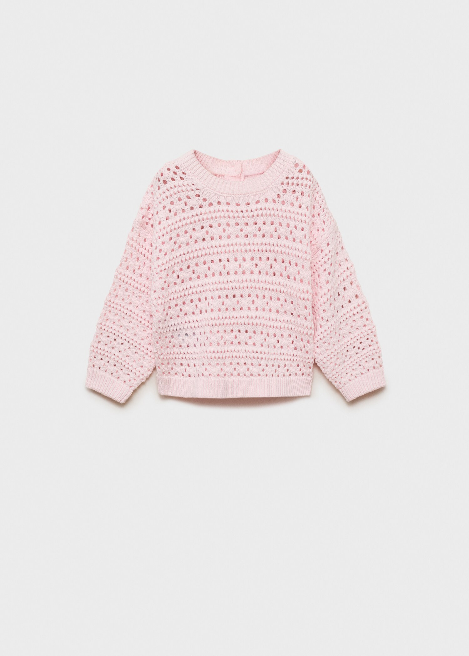 Openwork cotton sweater - Article without model