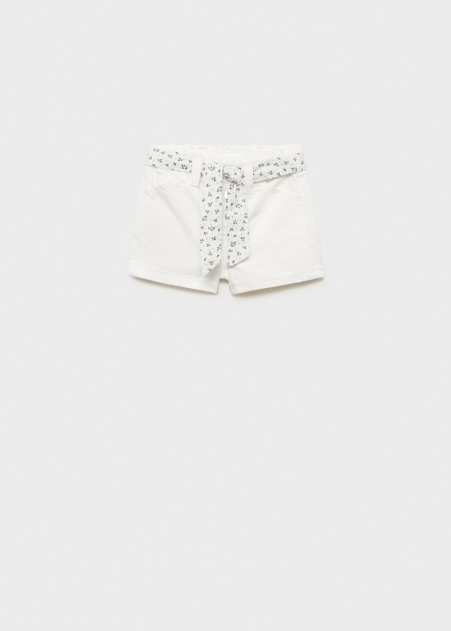 Short en jean ceinture - Article sans modèle