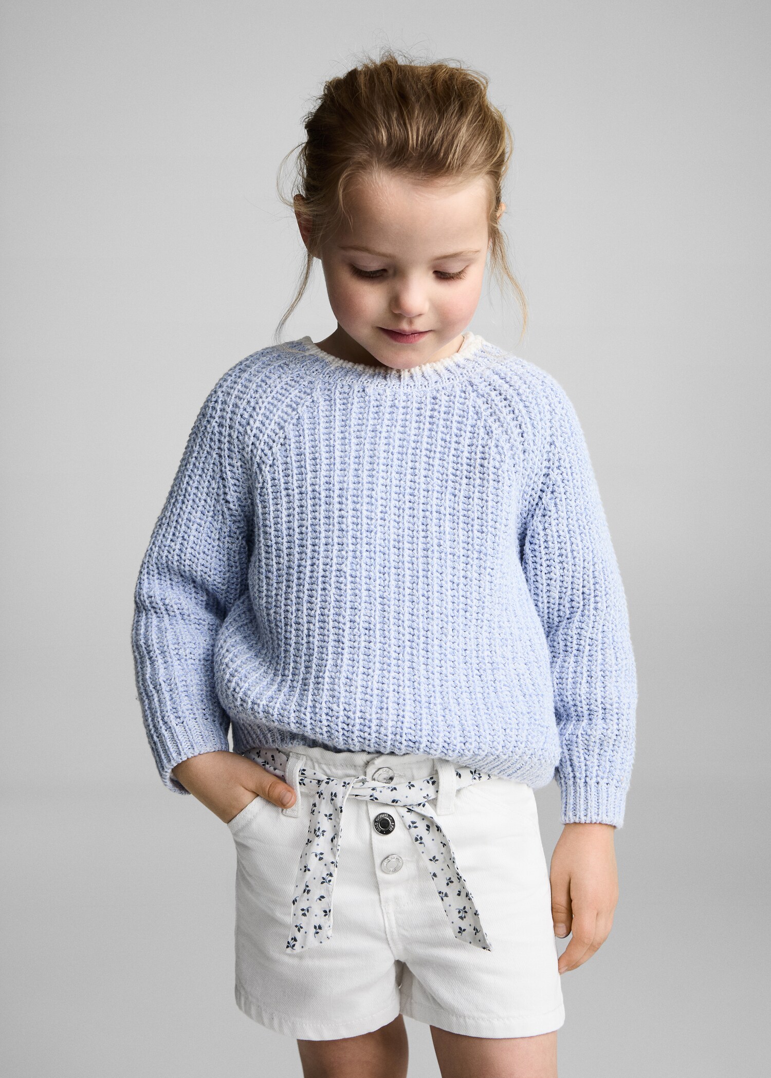 Short en jean ceinture - Détail de l'article 2
