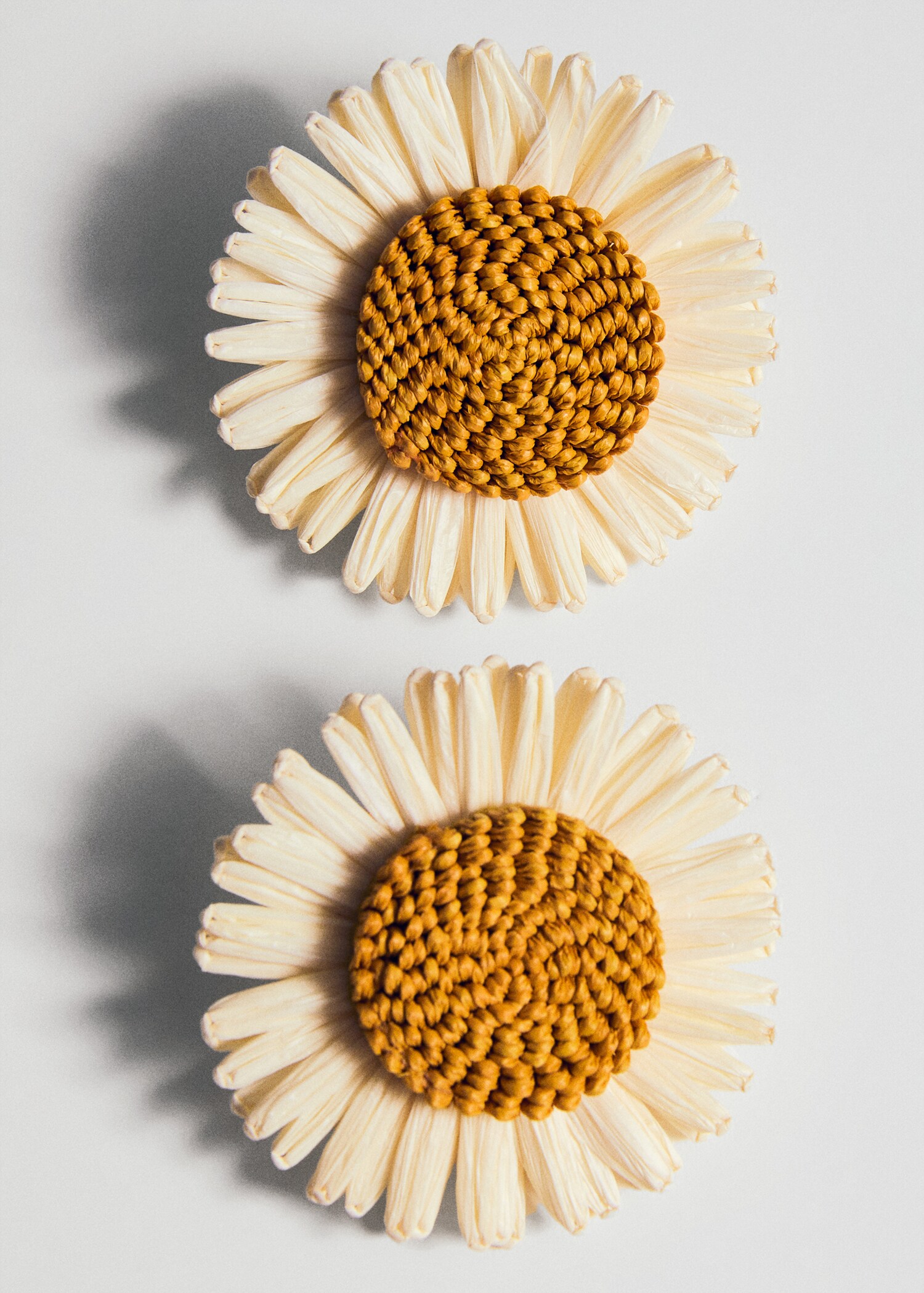 Pendientes flores rafia - Detalle del artículo 5