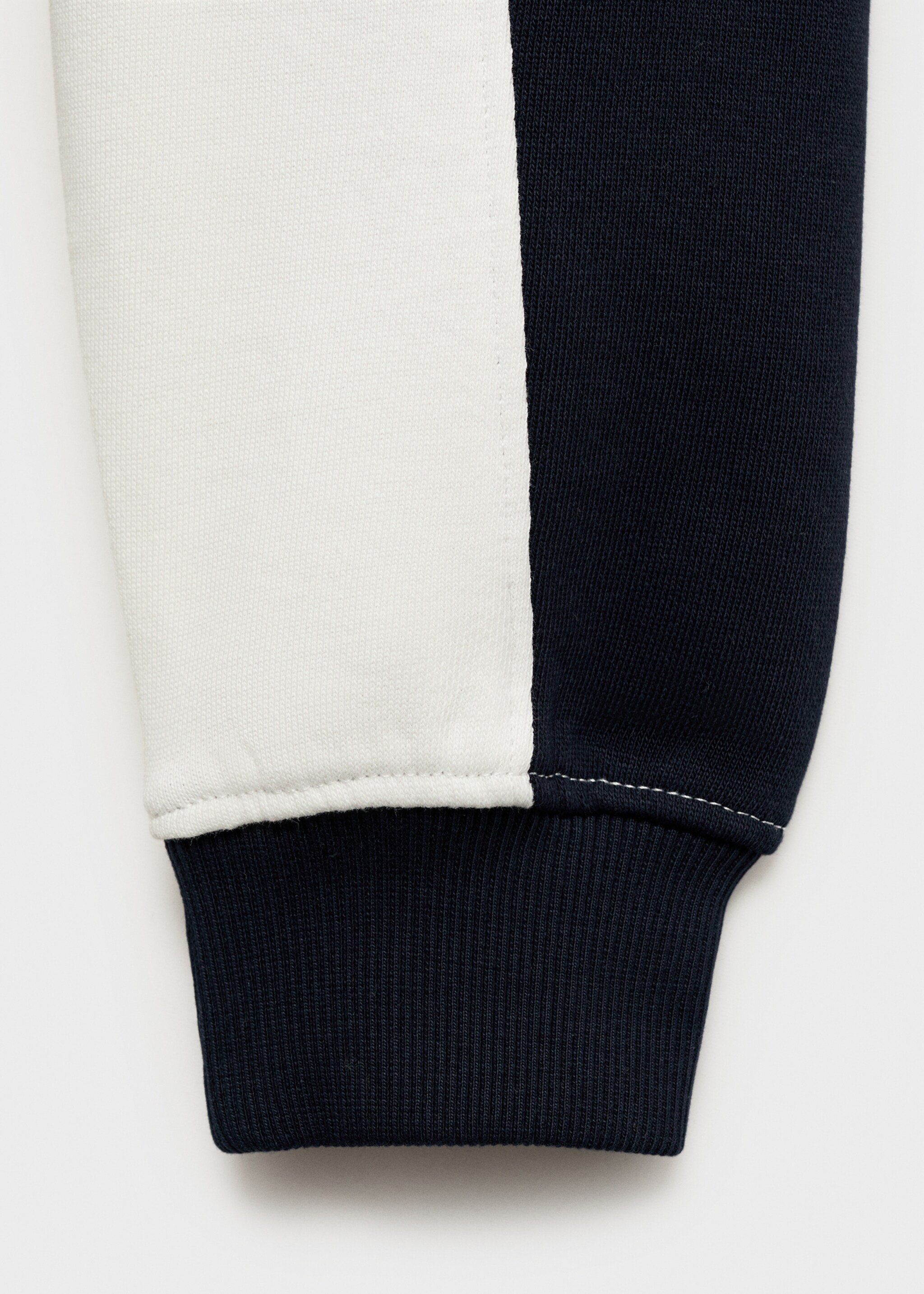 Sweat-shirt rayures capuche - Détail de l'article 0