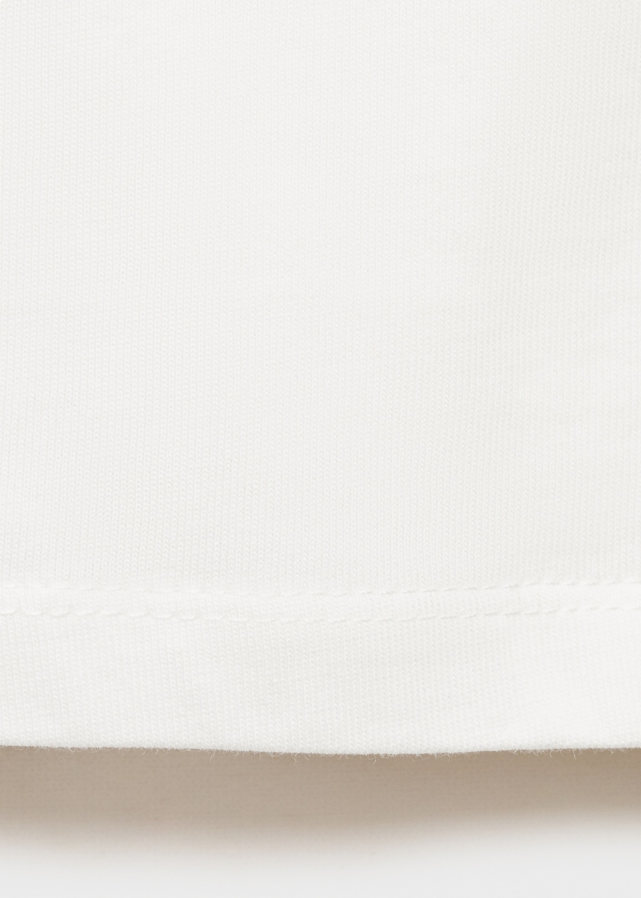 Ruffled asymmetric T-shirt - Details of the article 0