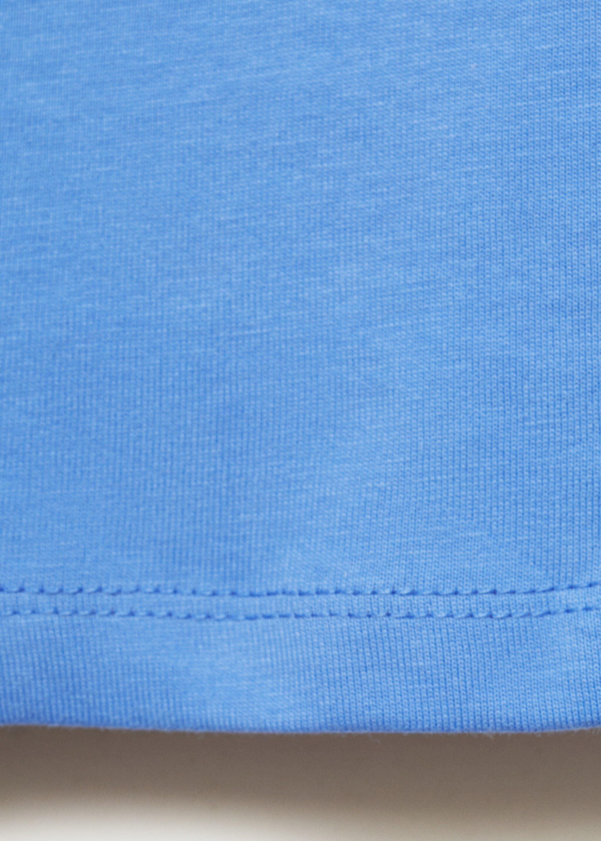 Ruffled asymmetric T-shirt - Details of the article 0