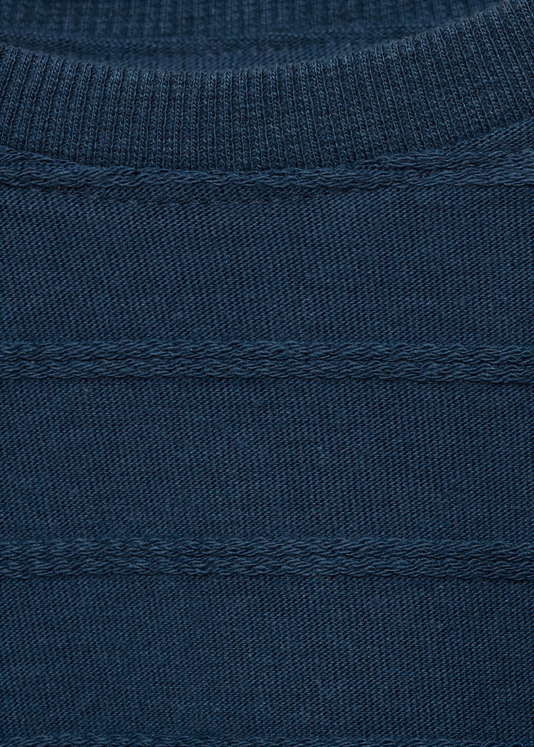 T-shirt katoen strepen reliëf - Detail van het artikel 0