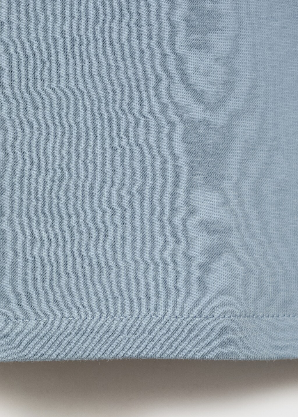 Embossed cotton t-shirt