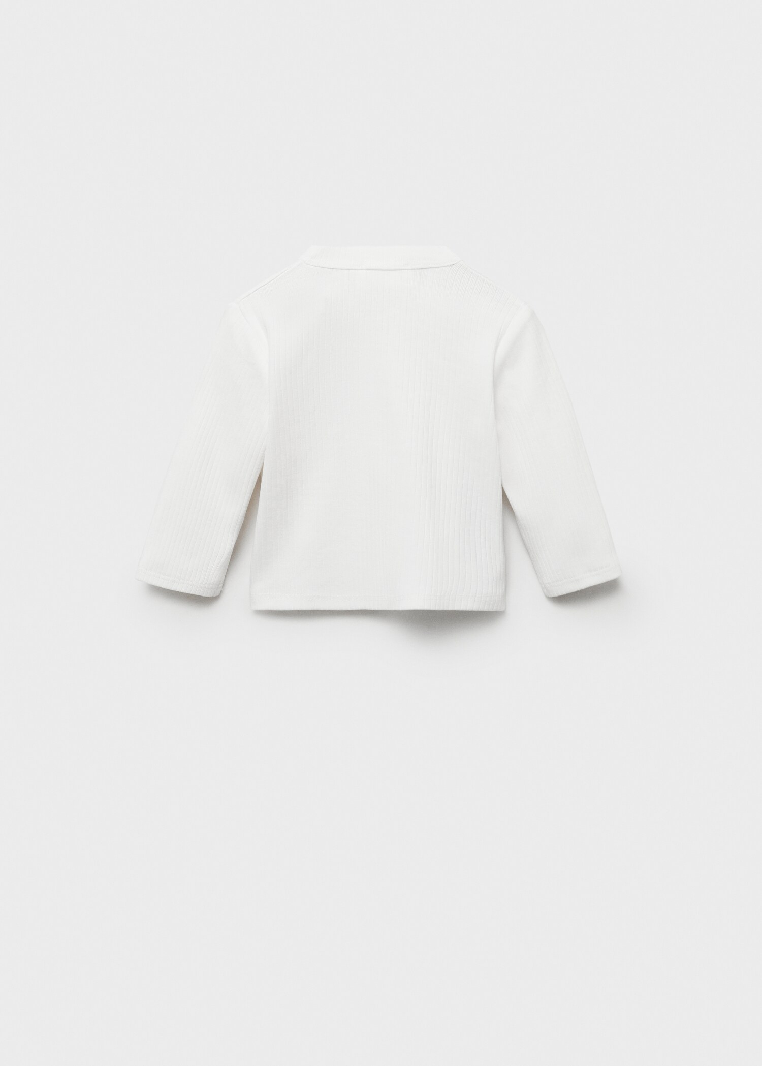 T-shirt col en V - Verso de l’article