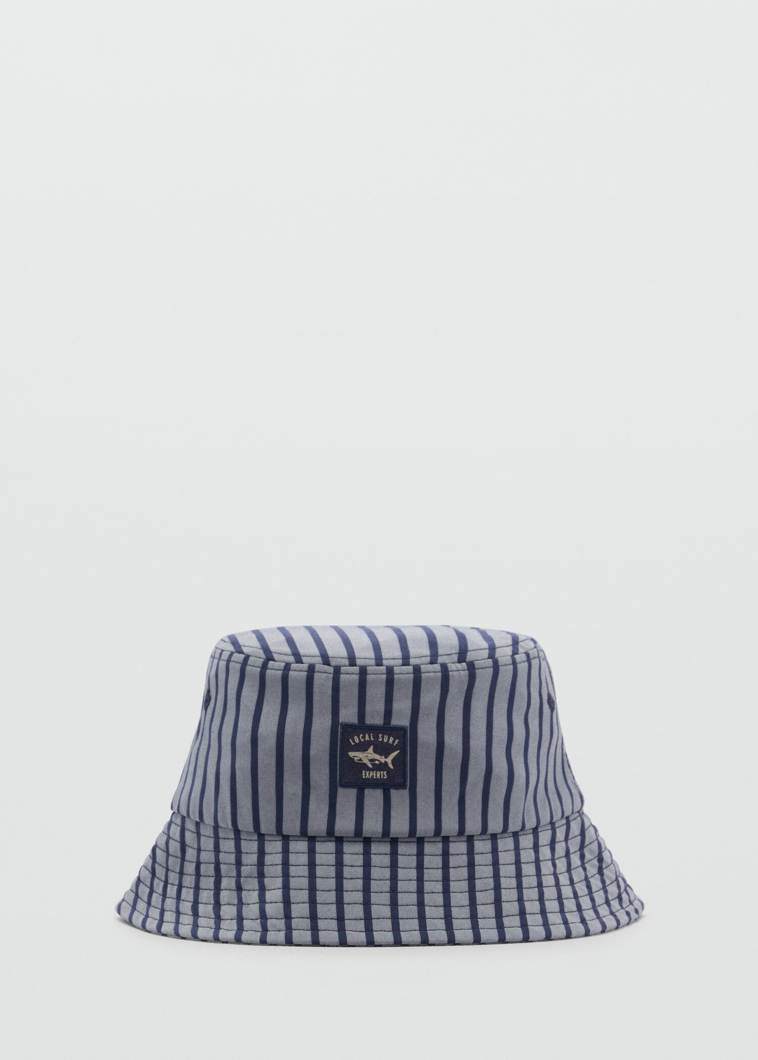 Striped bucket hat - Article without model