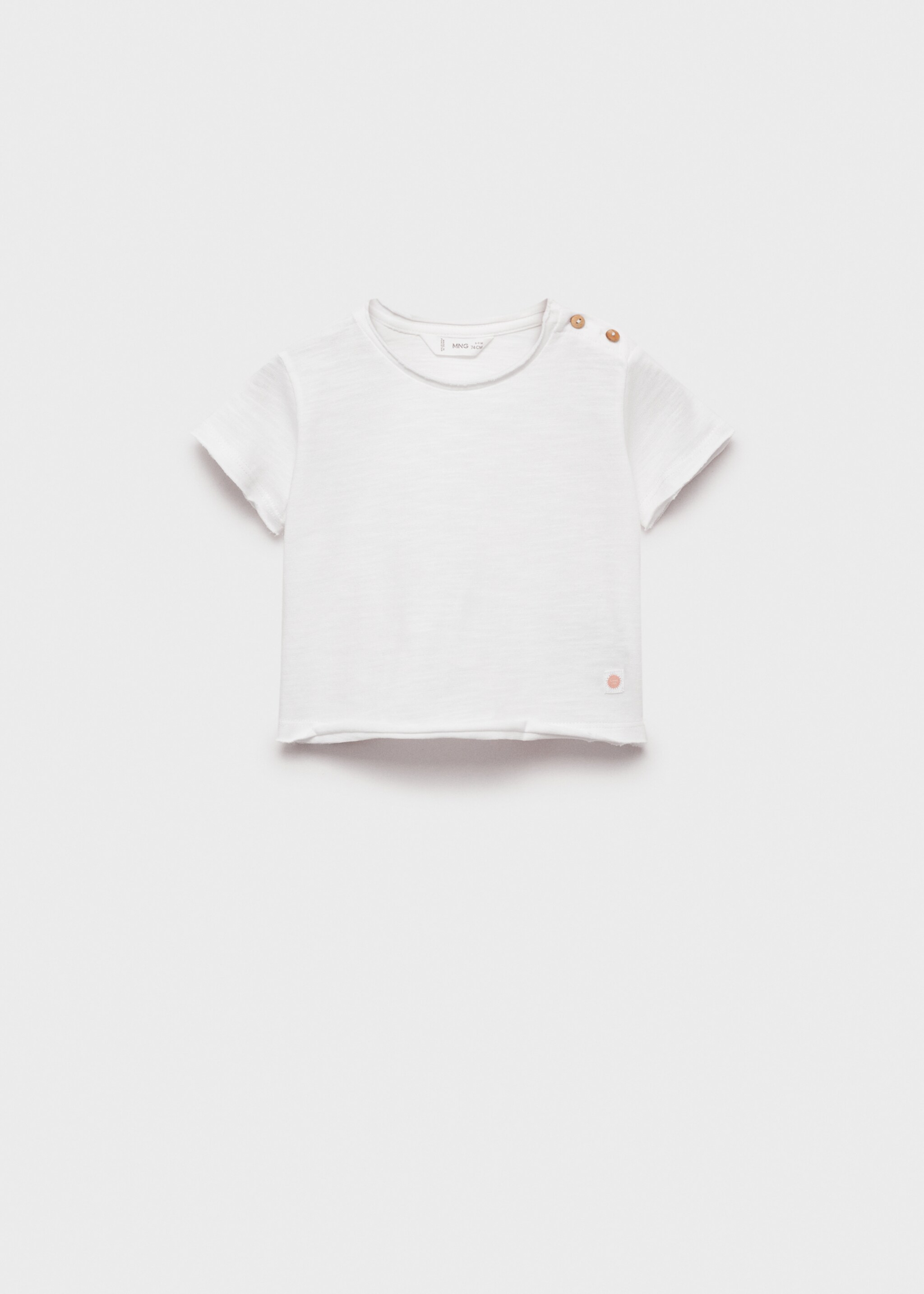 Camiseta algodón botones - Artículo sin modelo