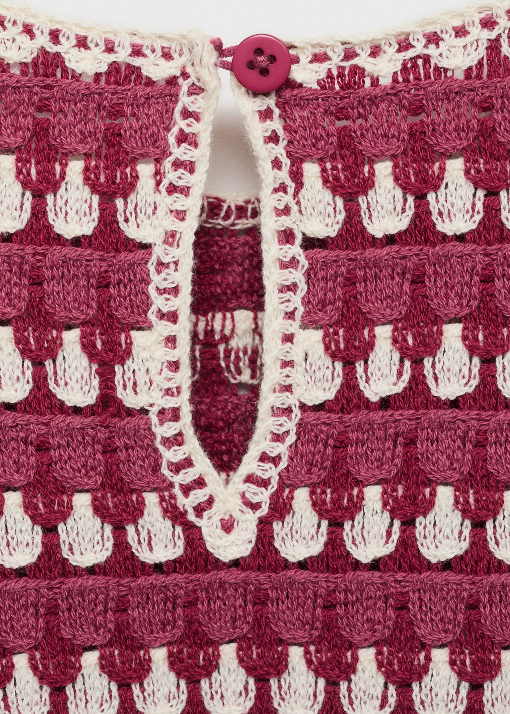 Cotton crochet top - Details of the article 0