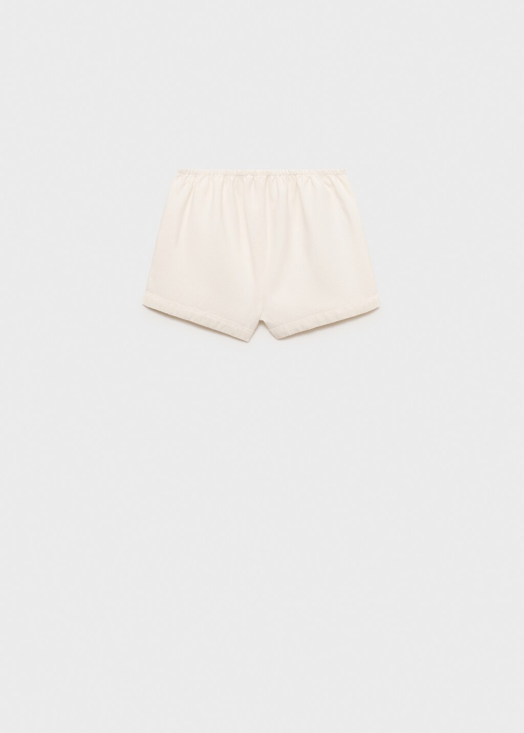 新品未使用 LINEN MEDIUM SCRUNCHIE ホワイト MEDIUM scrunchie 100% linen white fabric loose lampshade