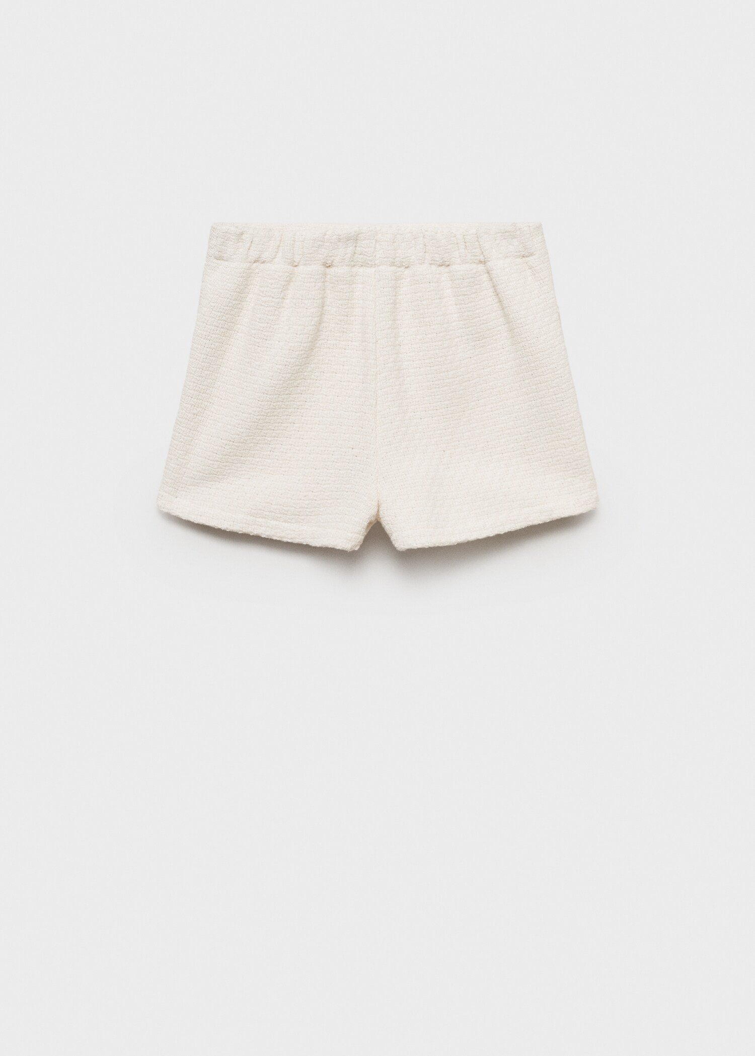 Falda pantalón desflecada - Reverso del artículo