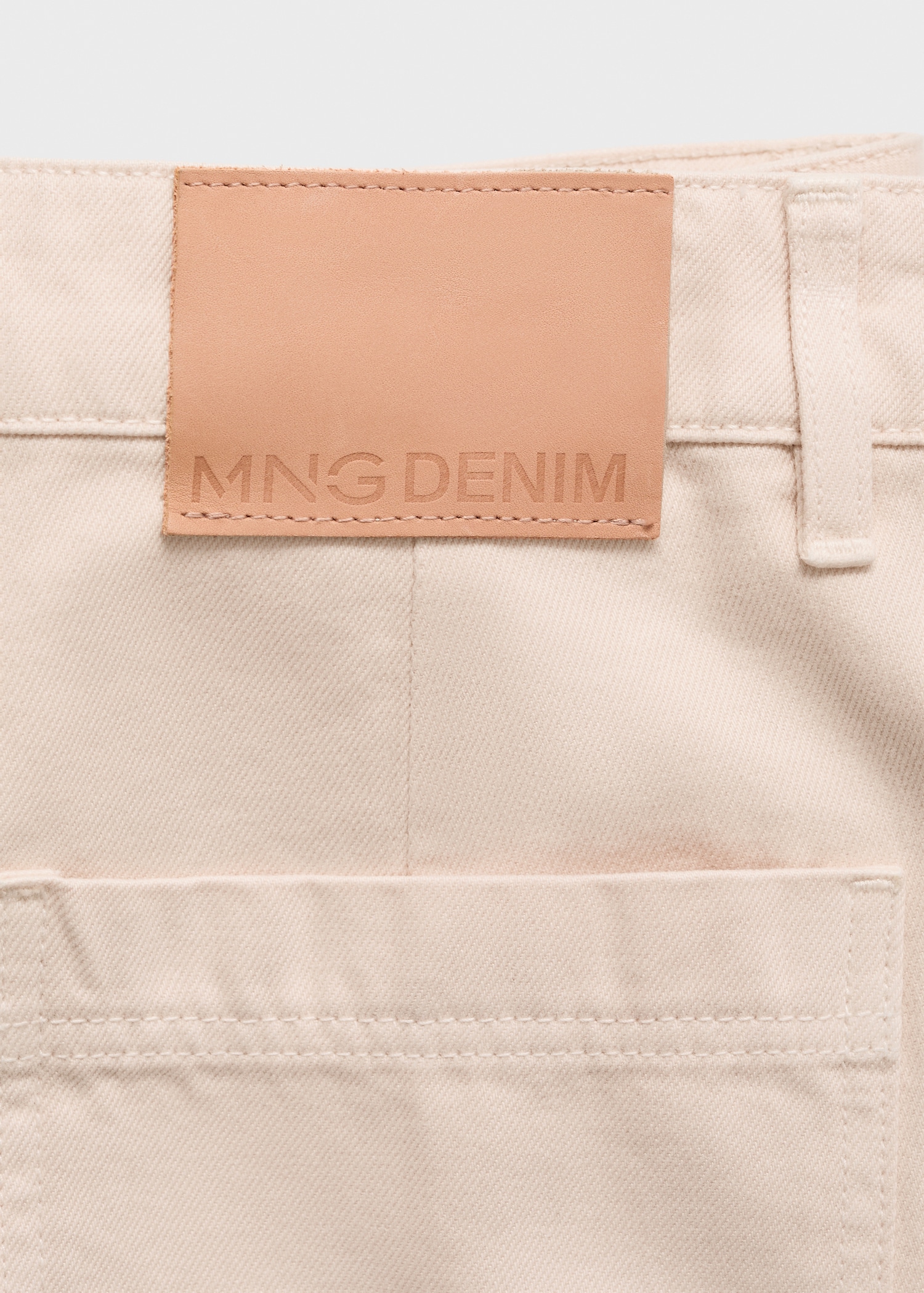 High-rise wideleg jeans - Women | MANGO Egypt