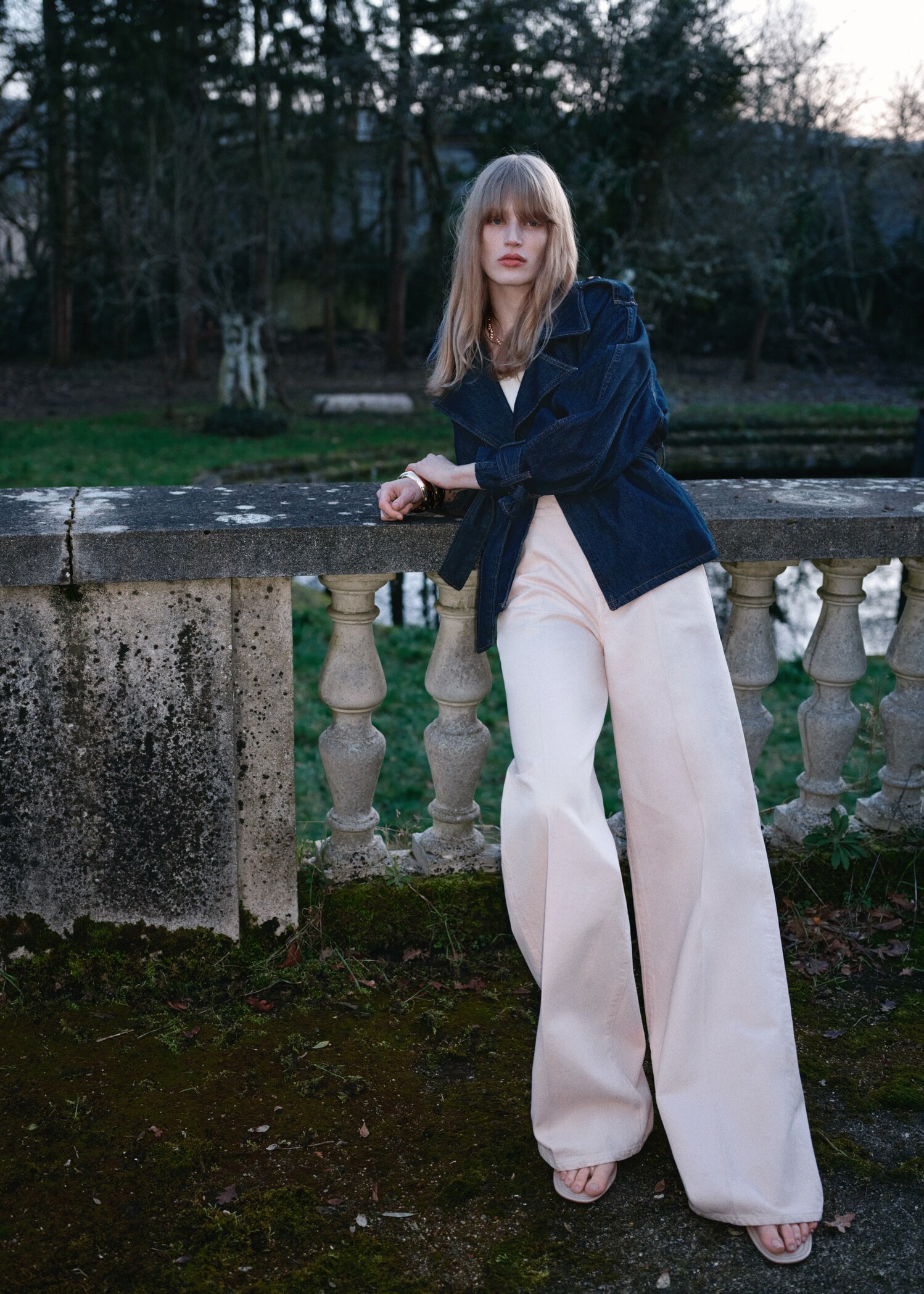 Wideleg-jeans hög jeans - Detaljer om artikeln 7
