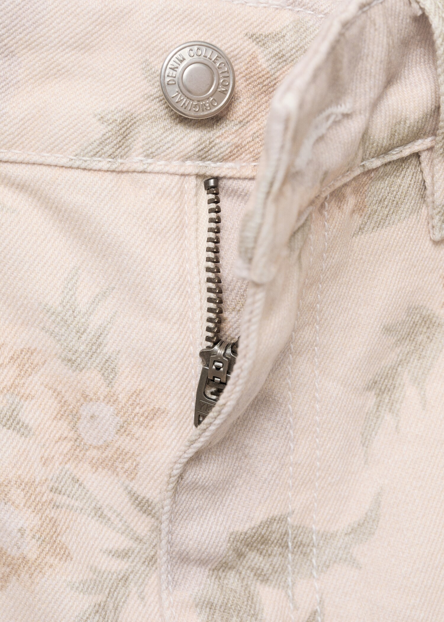 Floral-print wideleg jeans - Details of the article 8