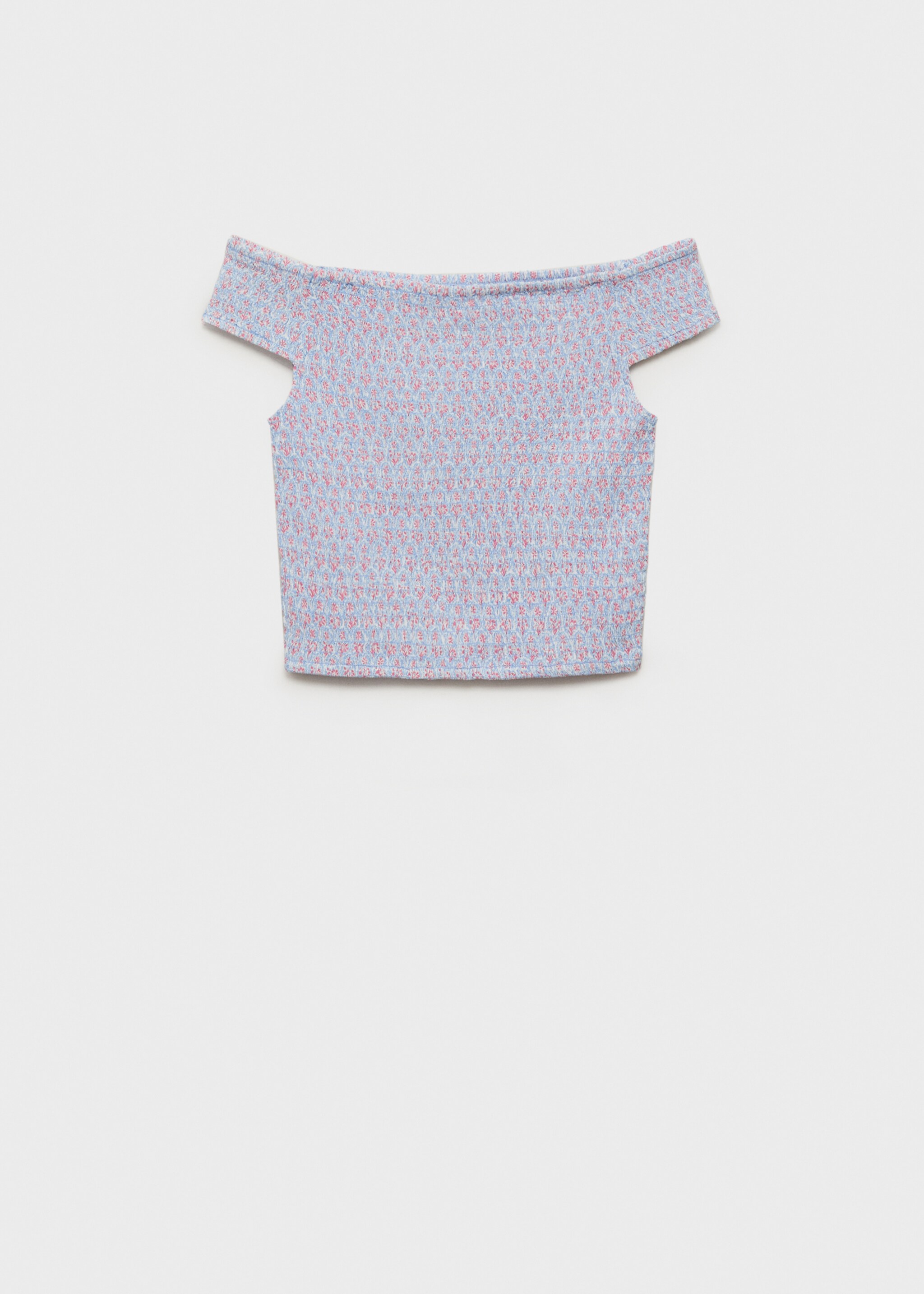 Top off-shoulder estampado - Artículo sin modelo