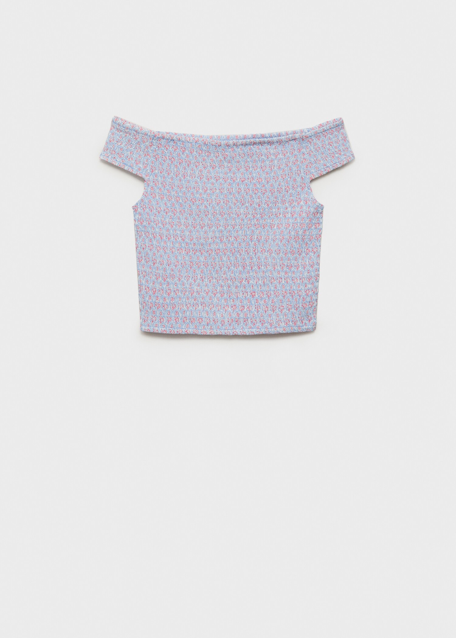 Print off-shoulder top - Article without model