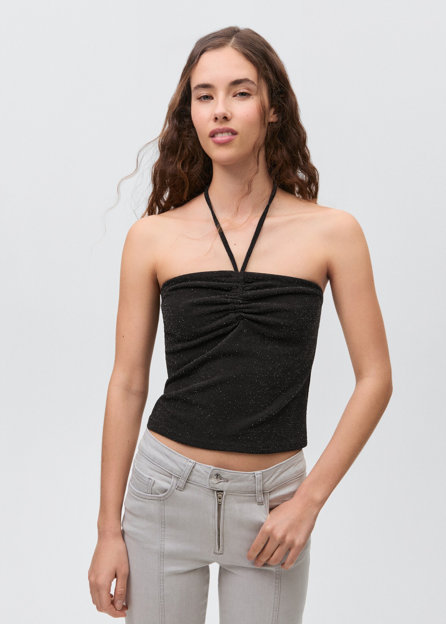 Top cuello halter - Plano medio