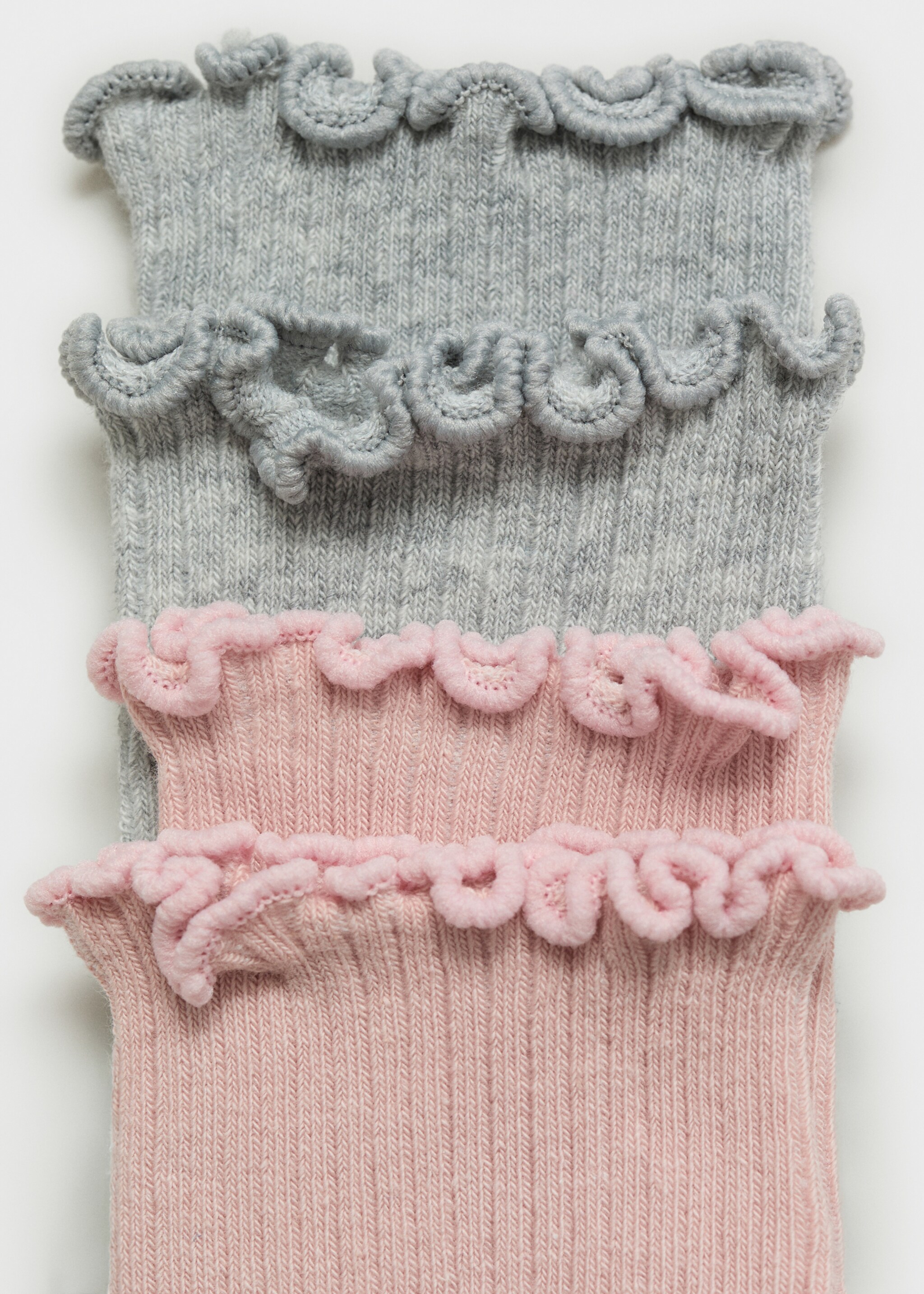 Zweierpack Socken im Muster-Mix - Rückseite des Artikels