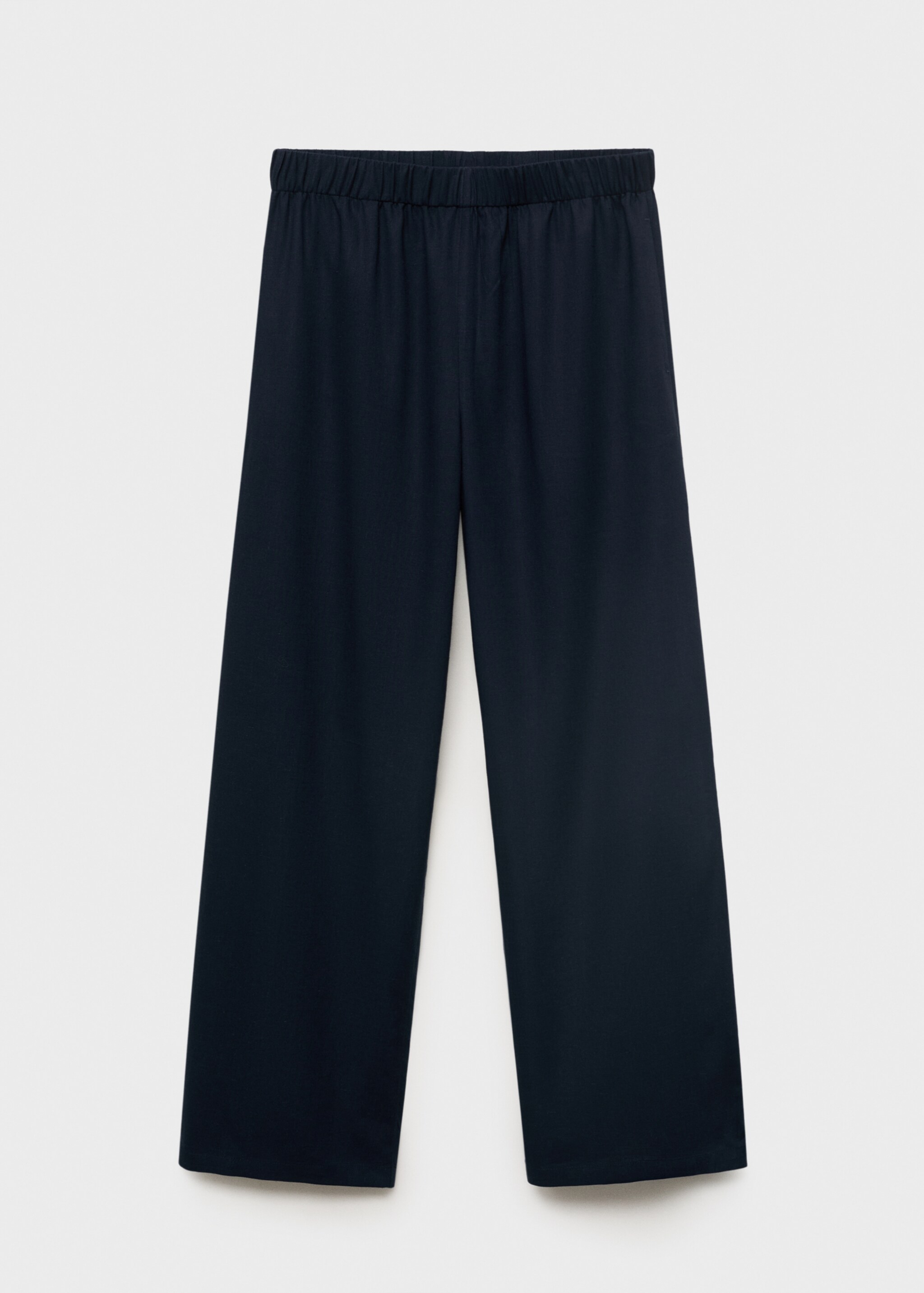 Linnen straight-fit broek - Artikel zonder model