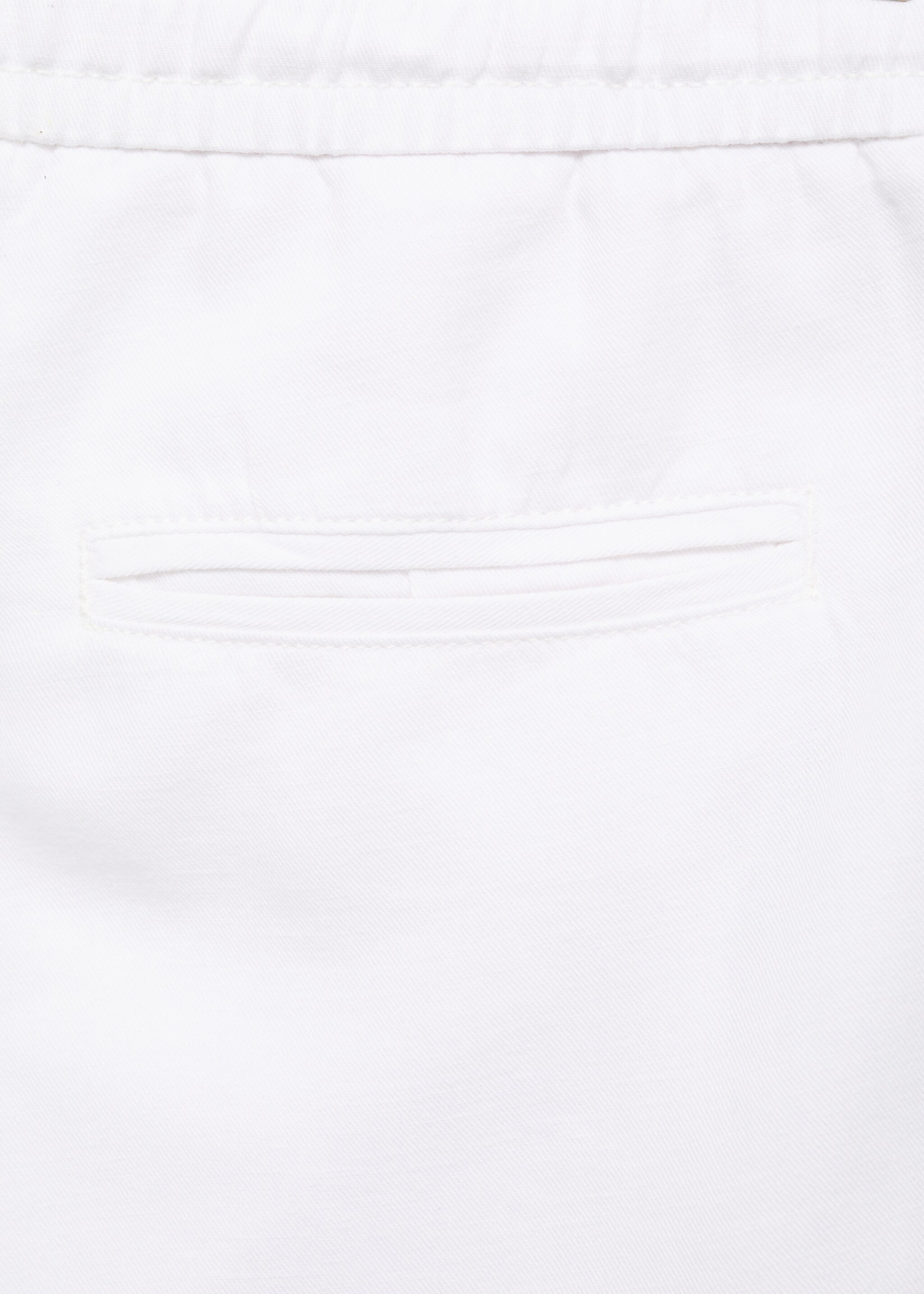 Cotton linen cargo shorts - Details of the article 0